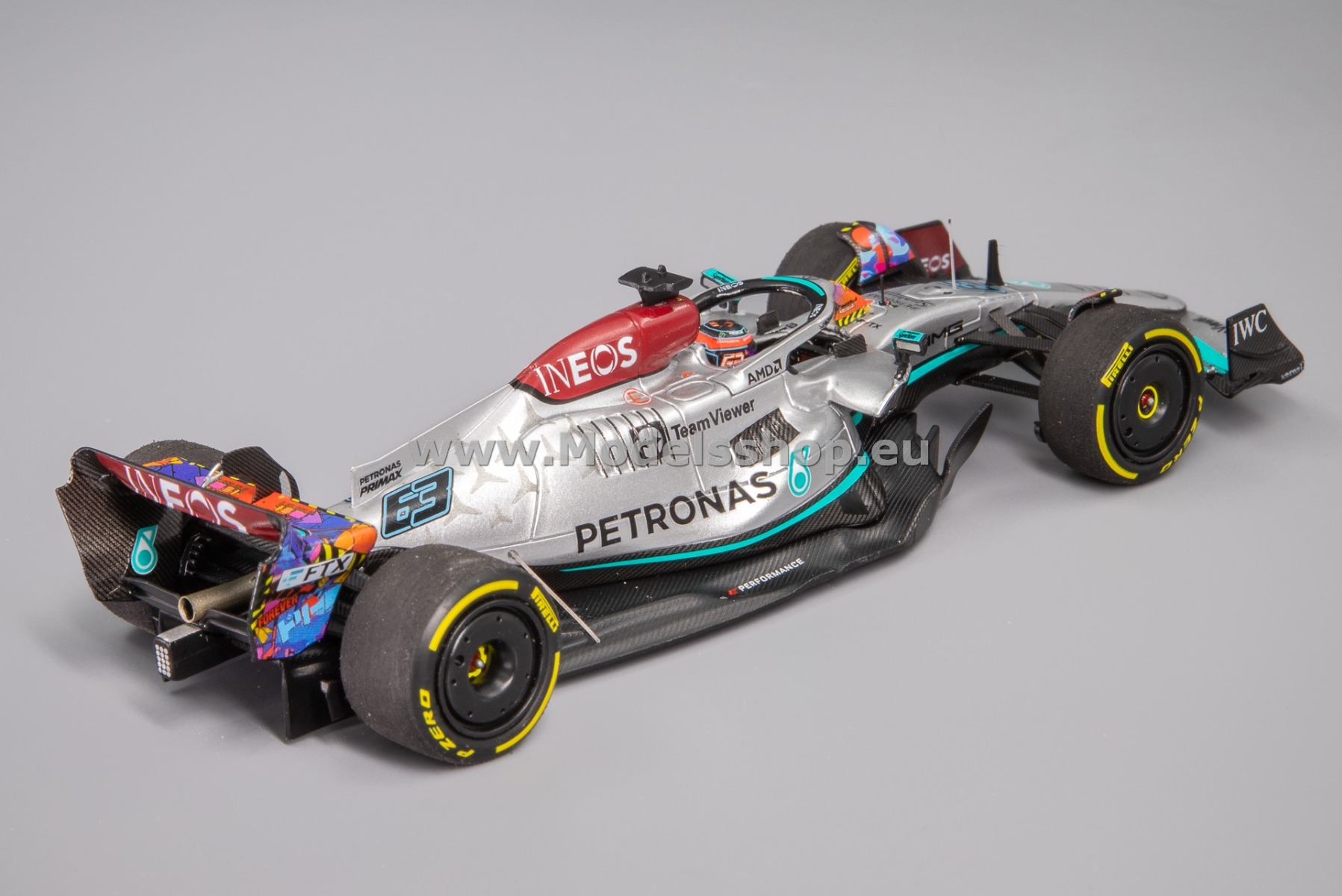 Minichamps 417221263 1/43 MERCEDES-AMG W13 G. RUSSELL 3E