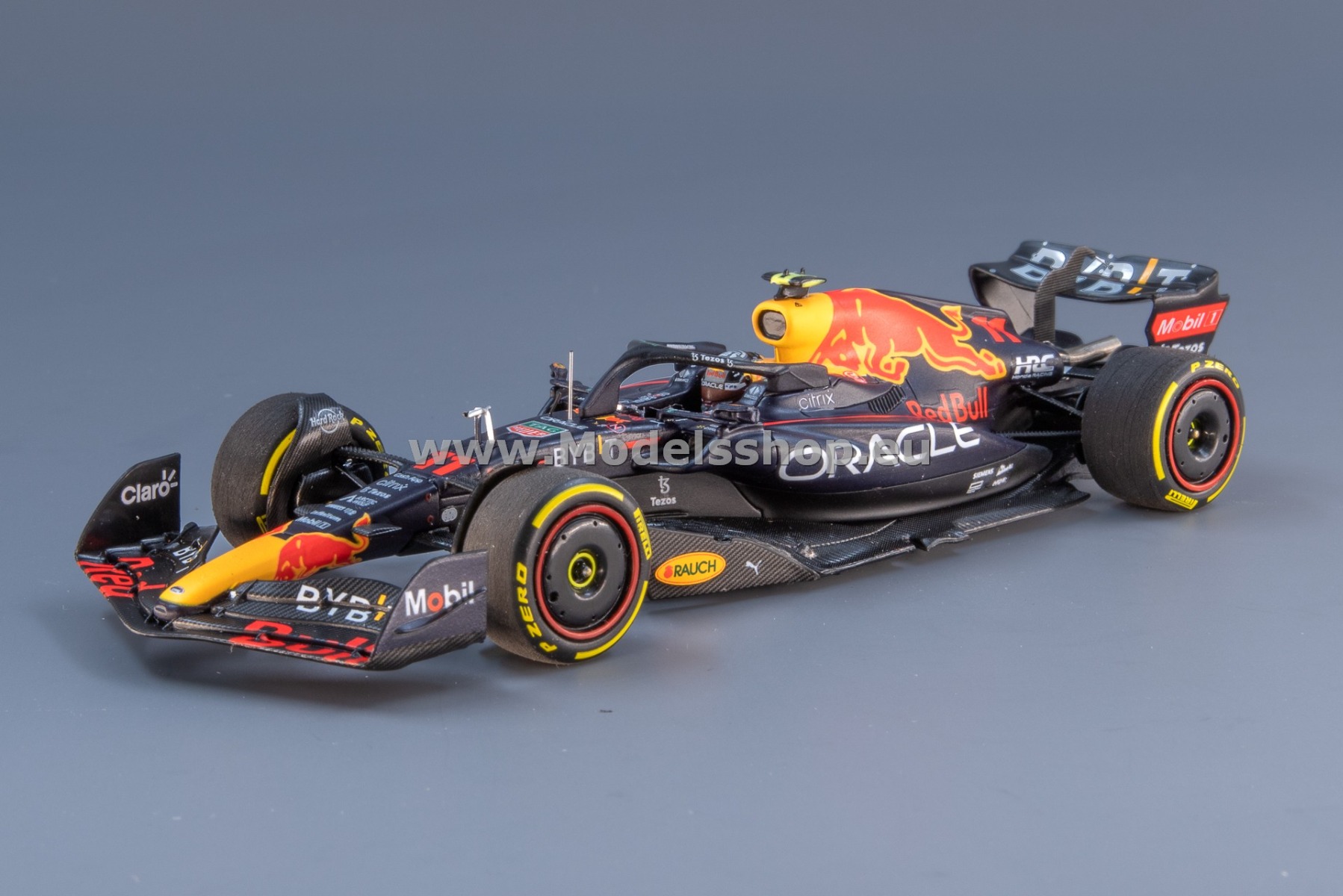 Minichamps 417220711 Oracle Red Bull Racing RB18 - Winner Monaco GP 2022 - Sergio Perez