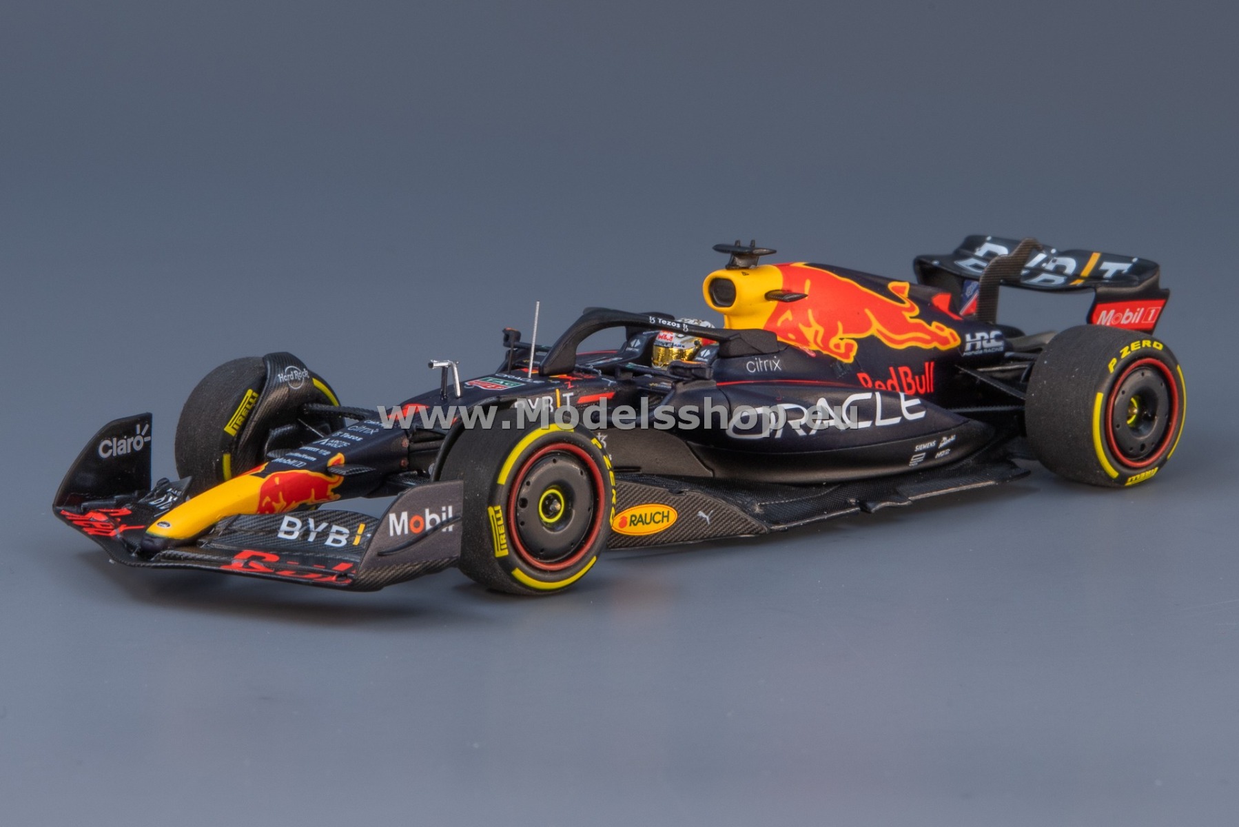 Minichamps 417220801 Oracle Red Bull Racing RB18, Formula 1, Winner Azerbaijan GP 2022, Max Verstappen