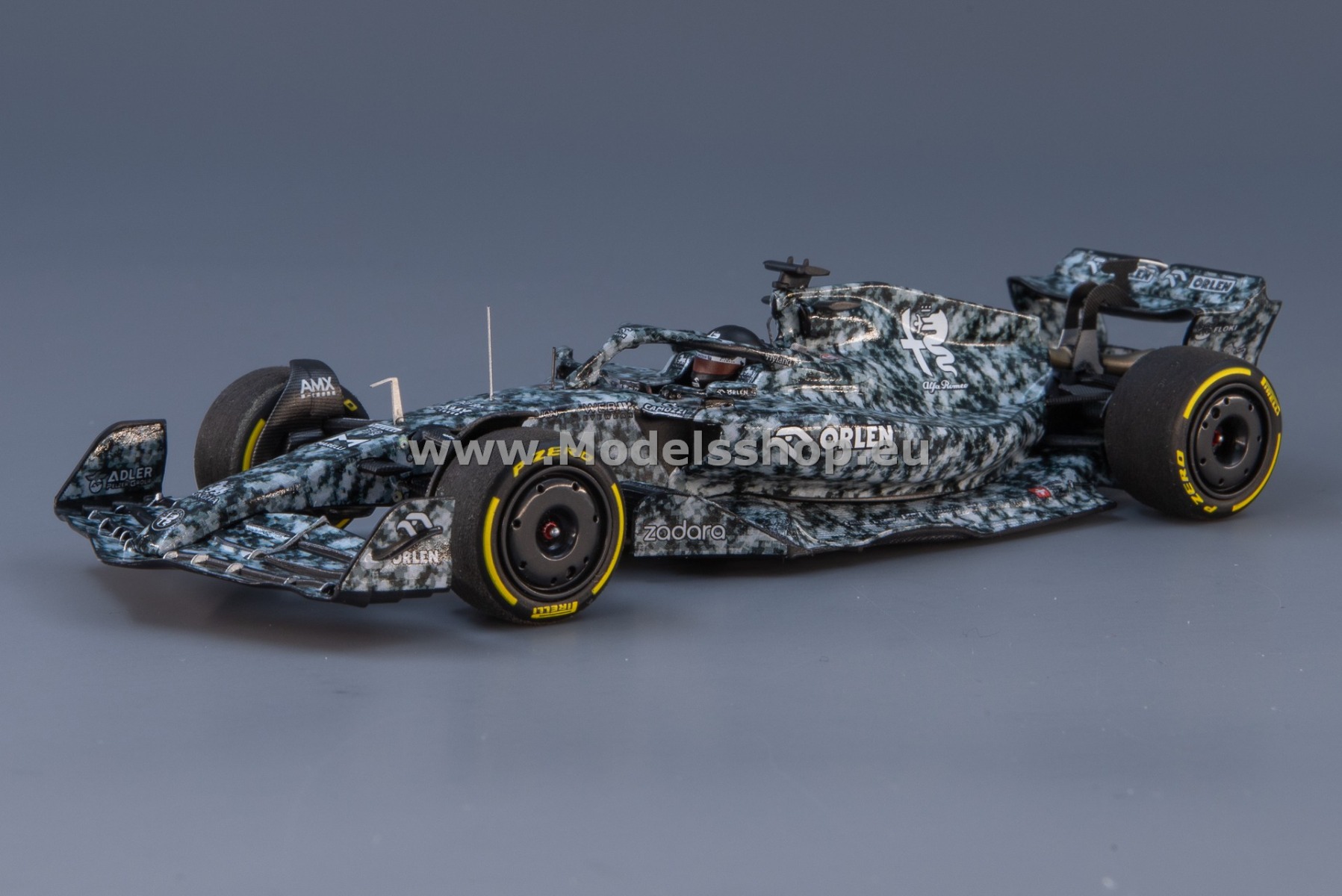 Minichamps 417229977 Alfa Romeo F1 Team Orlen C42, Formula 1, Testing Barcelona 2022, Valtteri Bottas