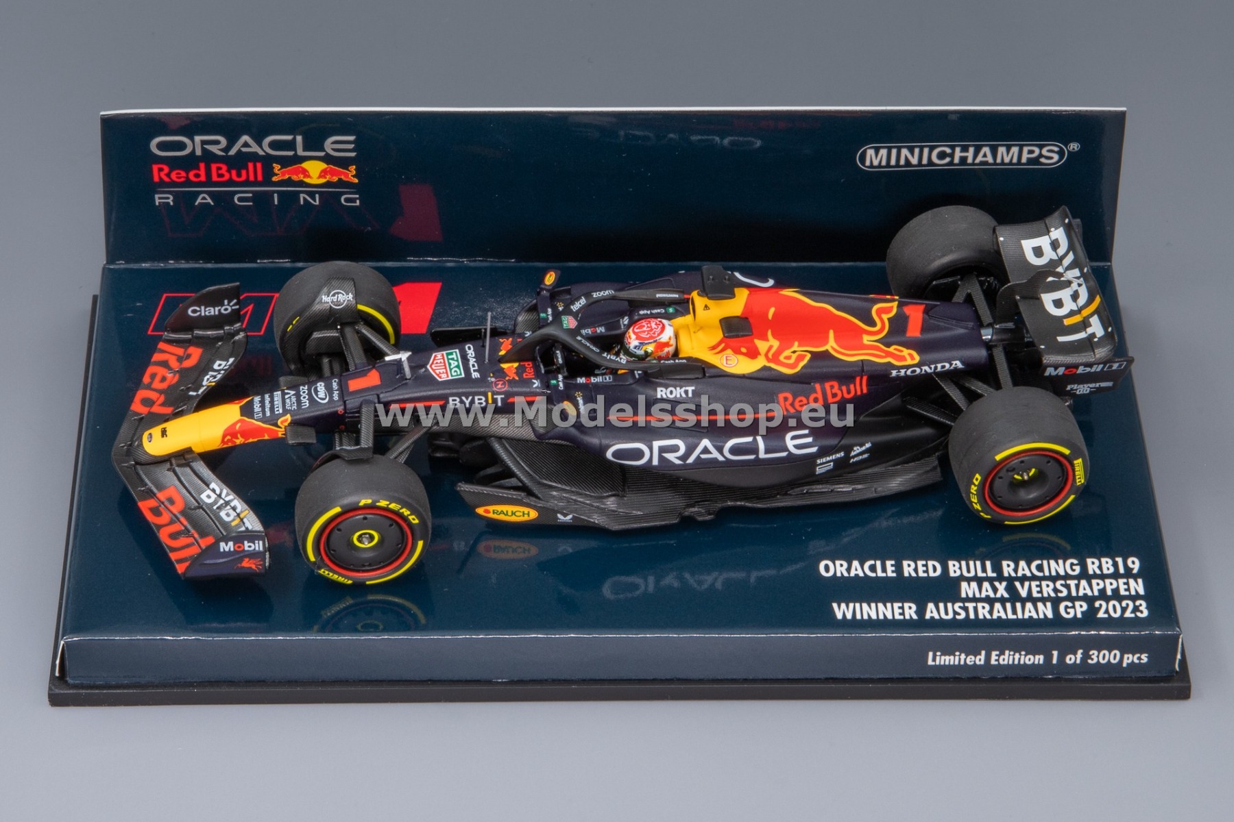 ミニカー　1/43 オラクル レッド ブル レーシング RB19 マックス・フェルスタッペン オーストラリアGP 2023 ウィナー 「MINICHAMPS」 [417230301] ミニチャンプス 417231101 1/43 オラクル レッド ブル