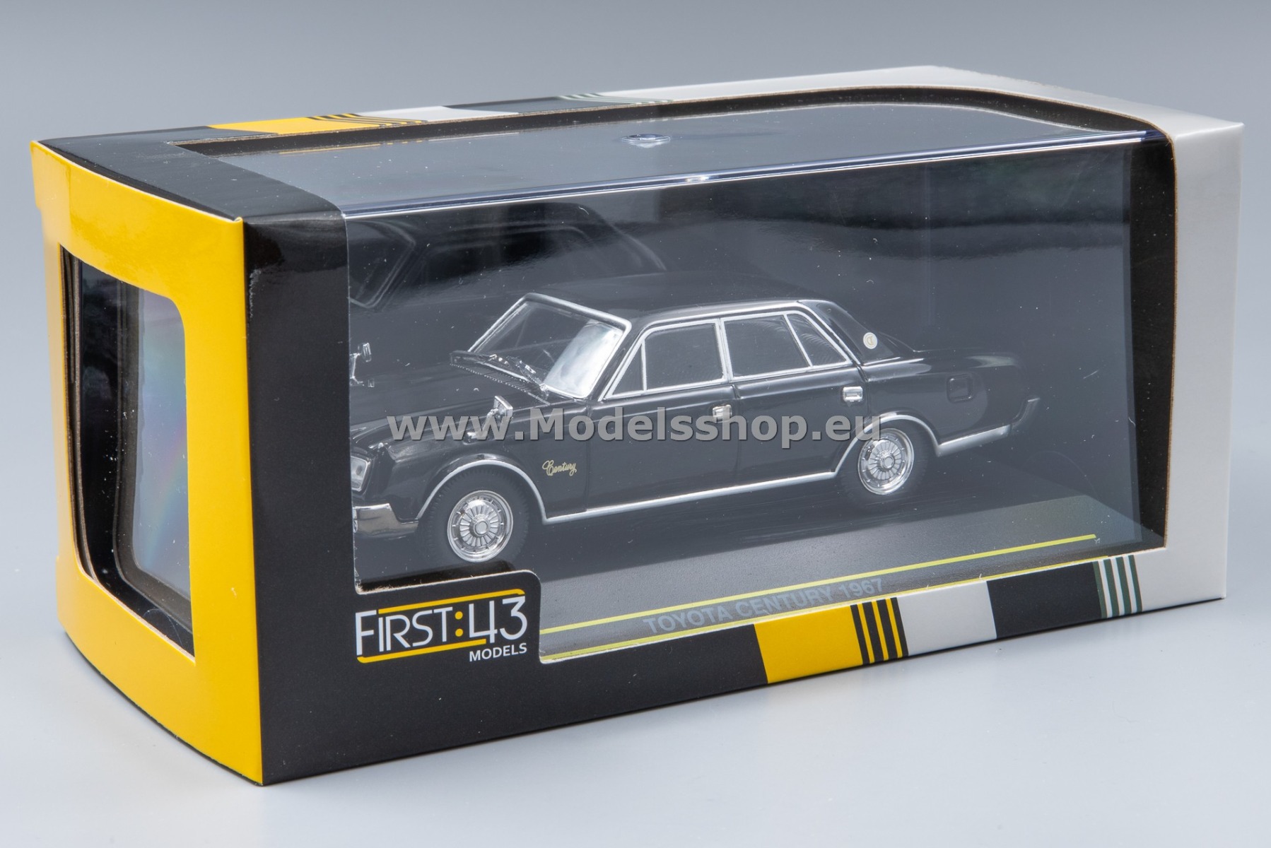 Toyota Century, 1967, RHD /black/