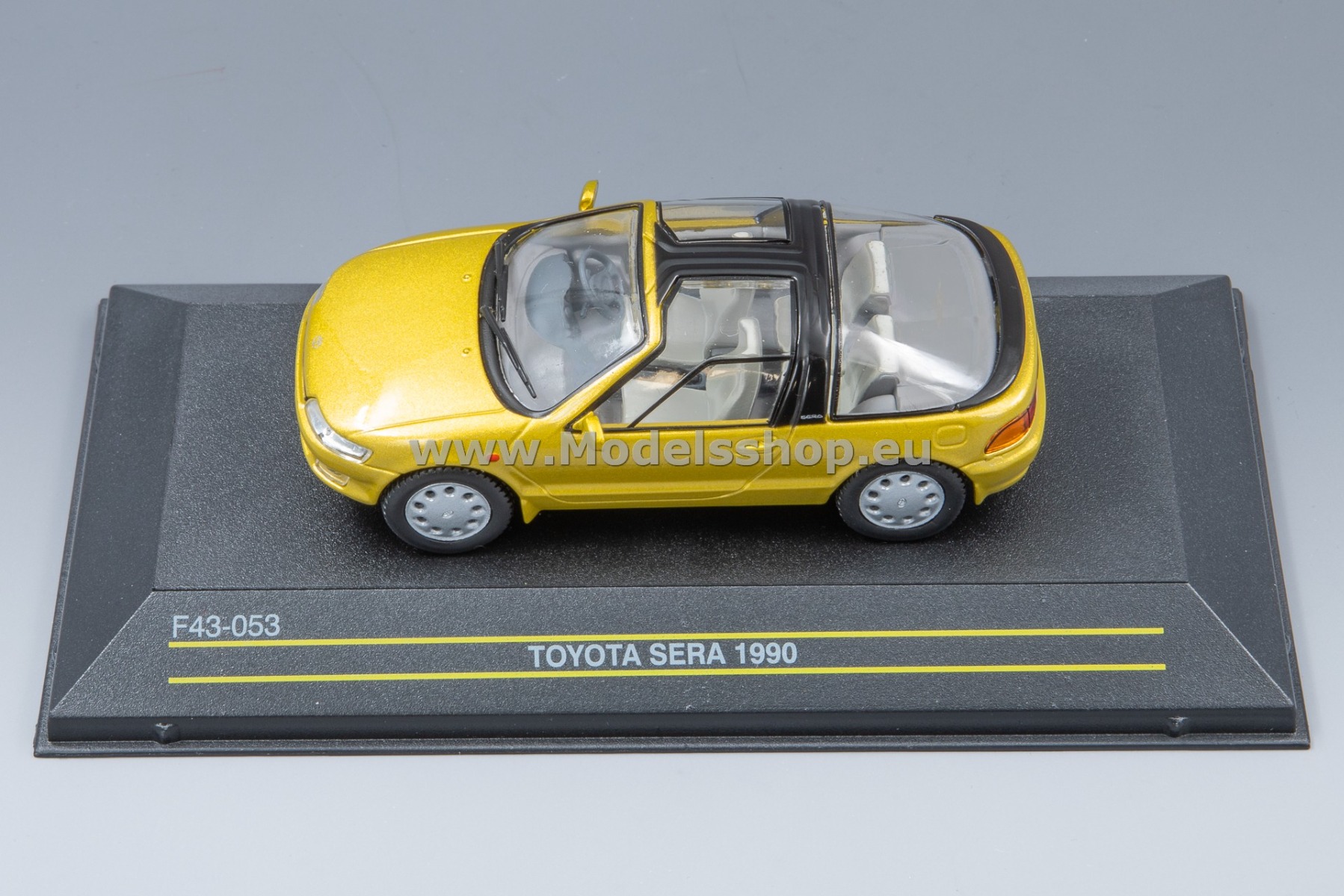 Toyota Sera, 1990, RHD /yellow - metallic/