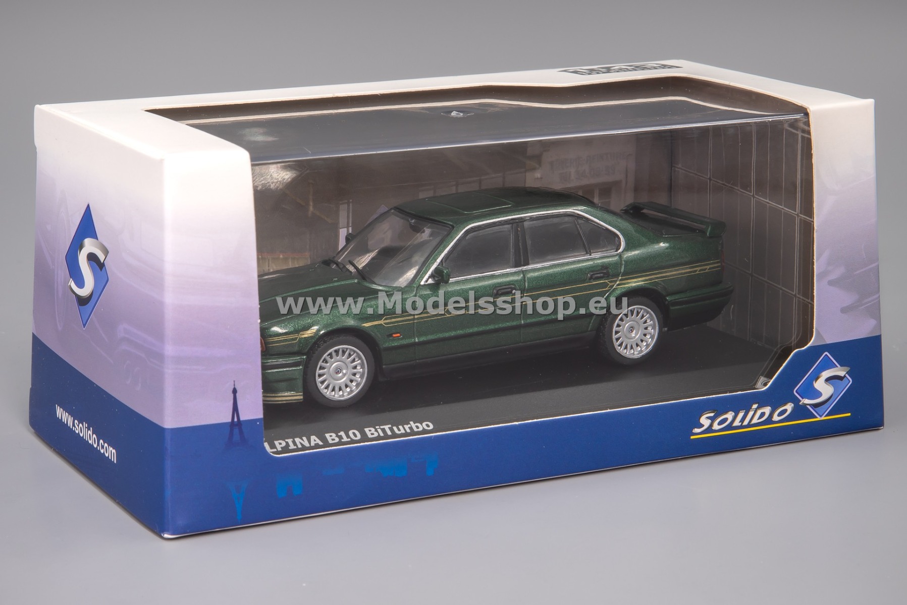 Solido 1:43 Alpina B10 BiTurbo BMW E34 Anno Di Costruzione 1994 Bianco S4310404 Solido 1:43 Alpina B10 BiTurbo BMW E34 Anno Di Costruzione 1994 Bianco S4310404