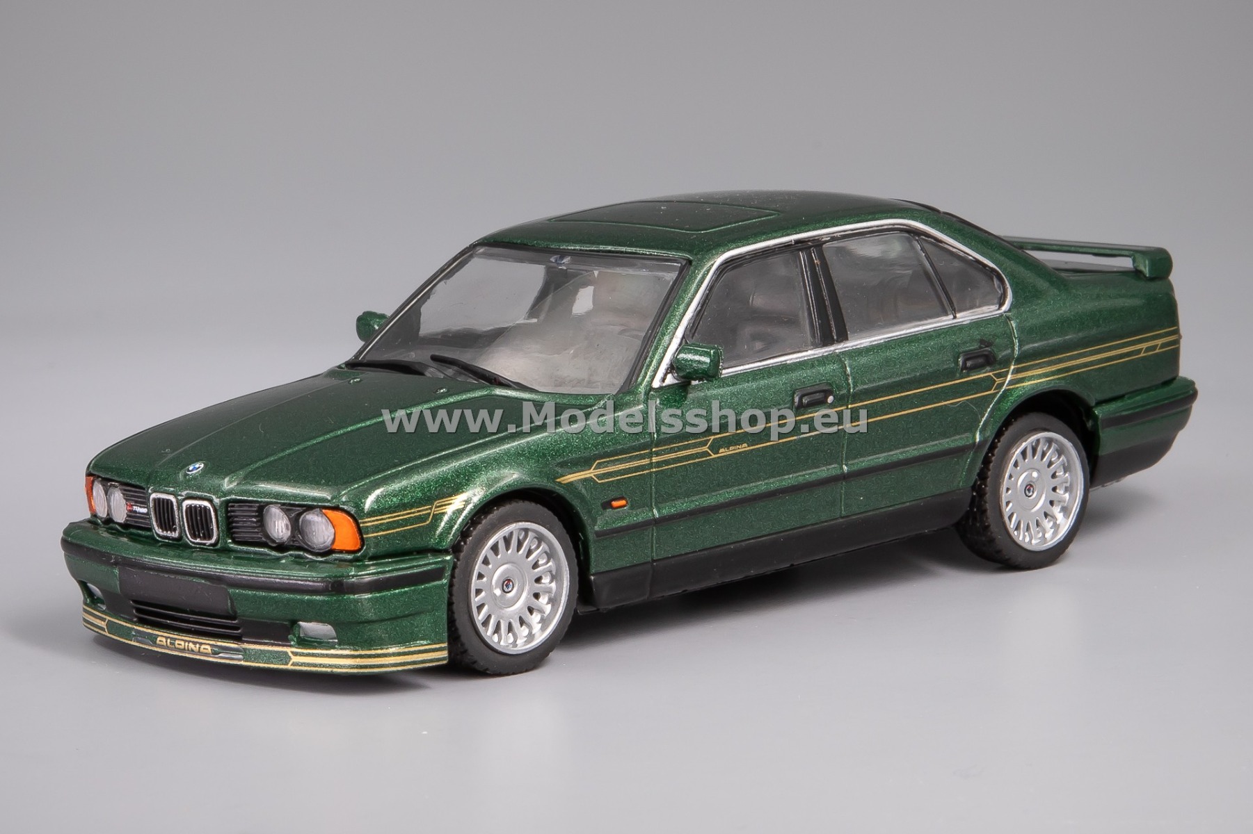 Solido S4310403 BMW Alpina B10 (E34) BiTurbo, 1994 /alpina green metallic/