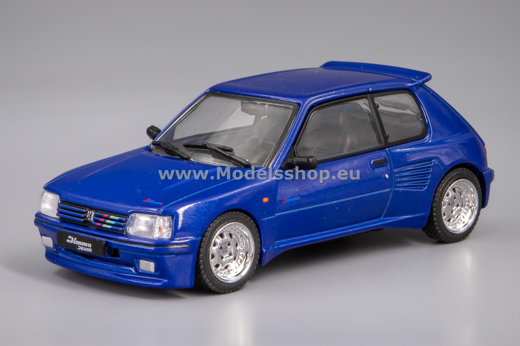 Solido S4310803 Peugeot 205 Dimma bodykit, 1989 /blue//