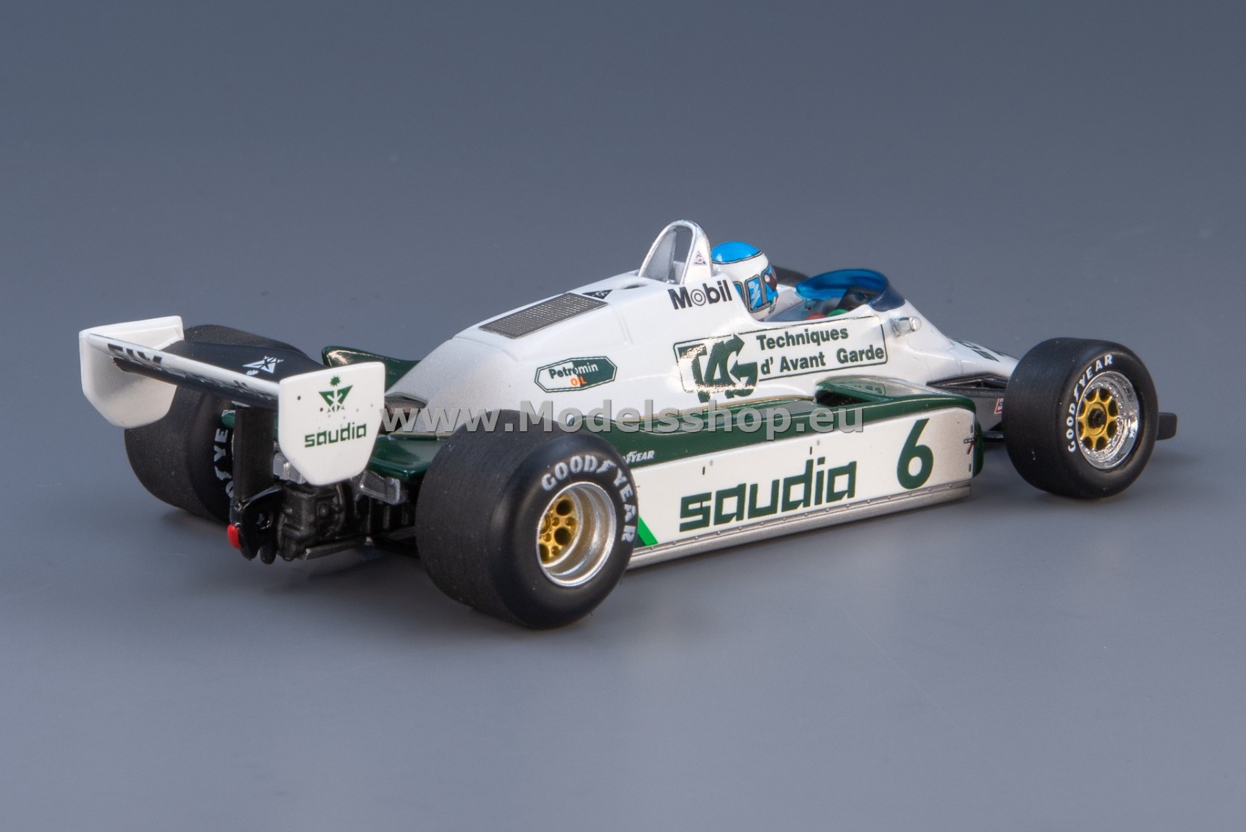 Minichamps 436826606 Williams FW08 1982, (dirty version Minichamps 436826606 Williams FW08 1982, (dirty version