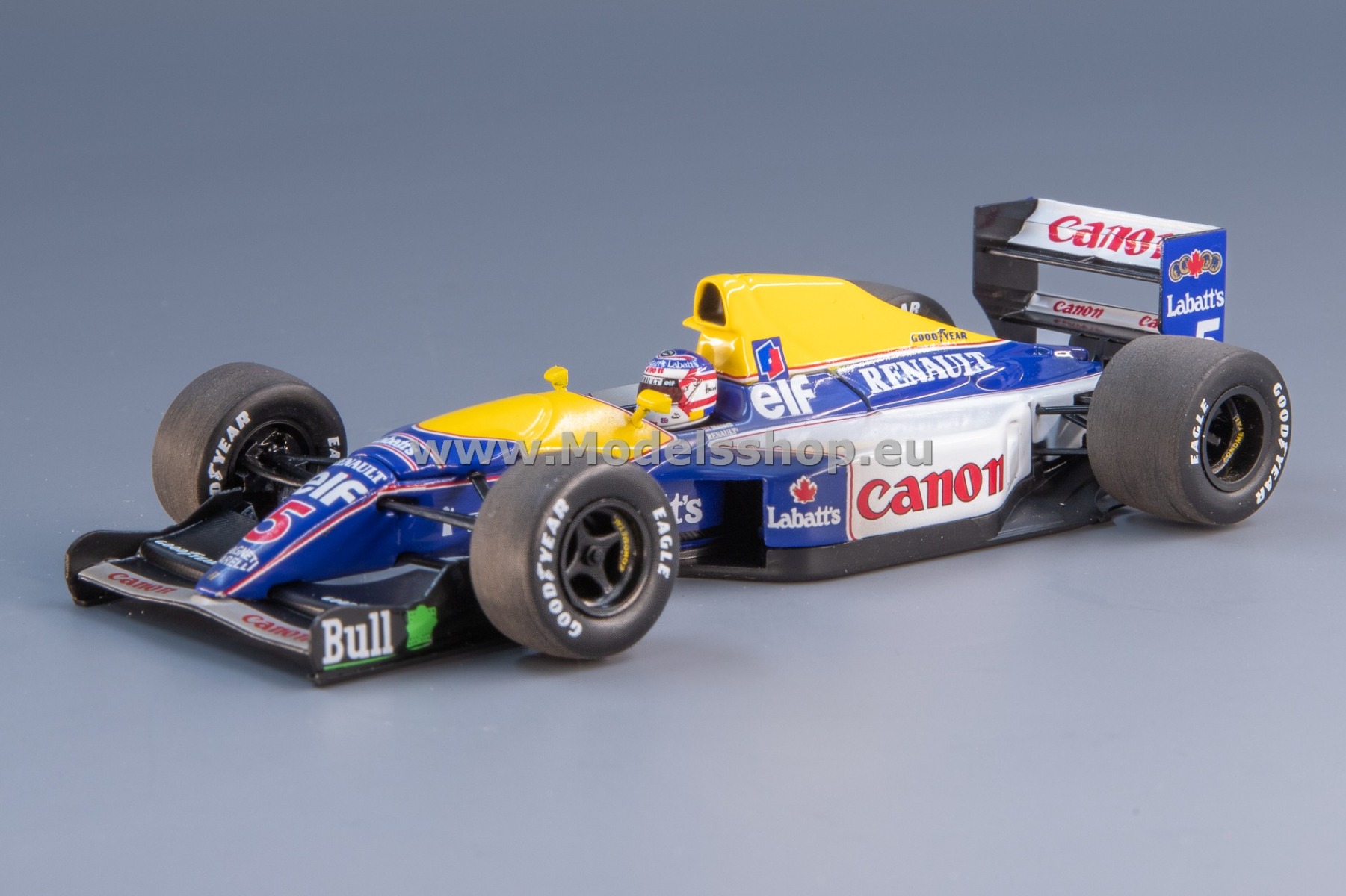 Minichamps 436926605 Williams Renault FW 14B (dirty version) - World Champion 1992 - Nigel Mansell