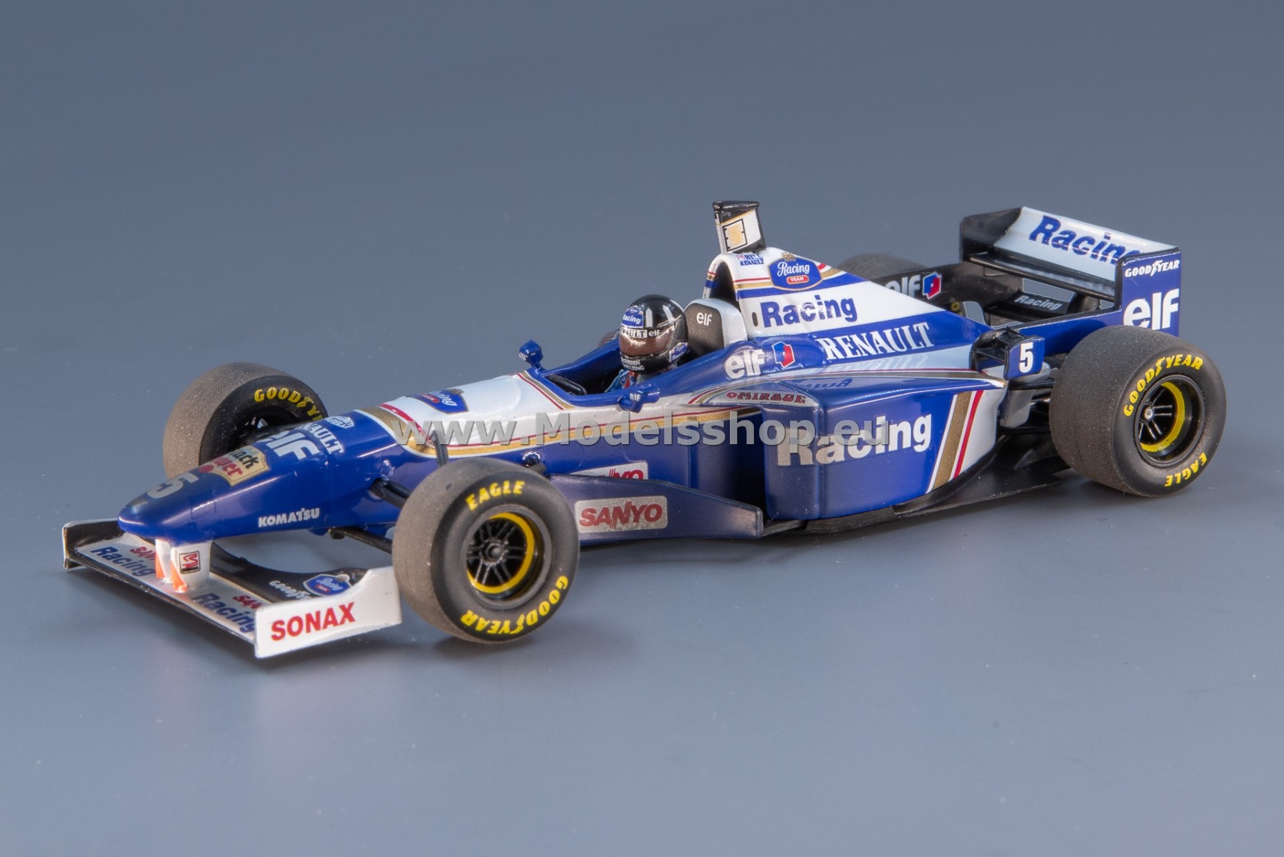 Minichamps 436966605 Williams Renault FW18 (dirty version) - World Champion 1996 - Damon Hill