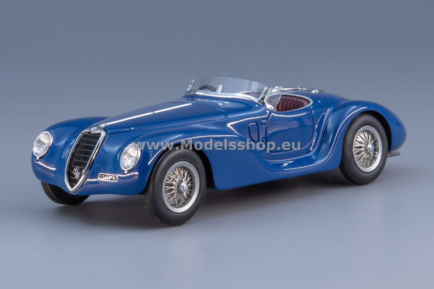 Minichamps 437120232 Alfa Romeo 6C 2500 SS Corsa Spider, 1939 /blue/ limited edition 300pcs