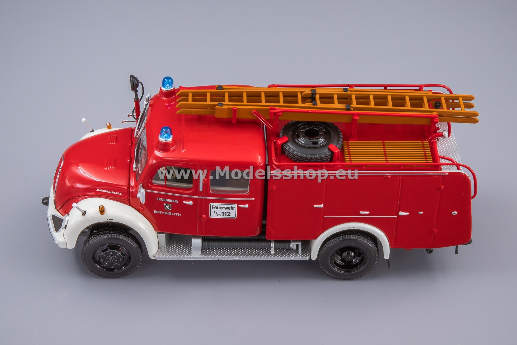 Minichamps 439141075 Magirus-Deutz Merkur TLF 16 fire engine