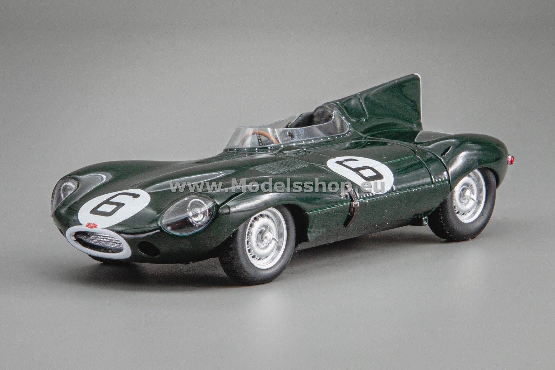 Spark 43LM55 Jaguar D No.6, Winner 24H Le Mans 1955, M. Hawthorn - I. Bueb