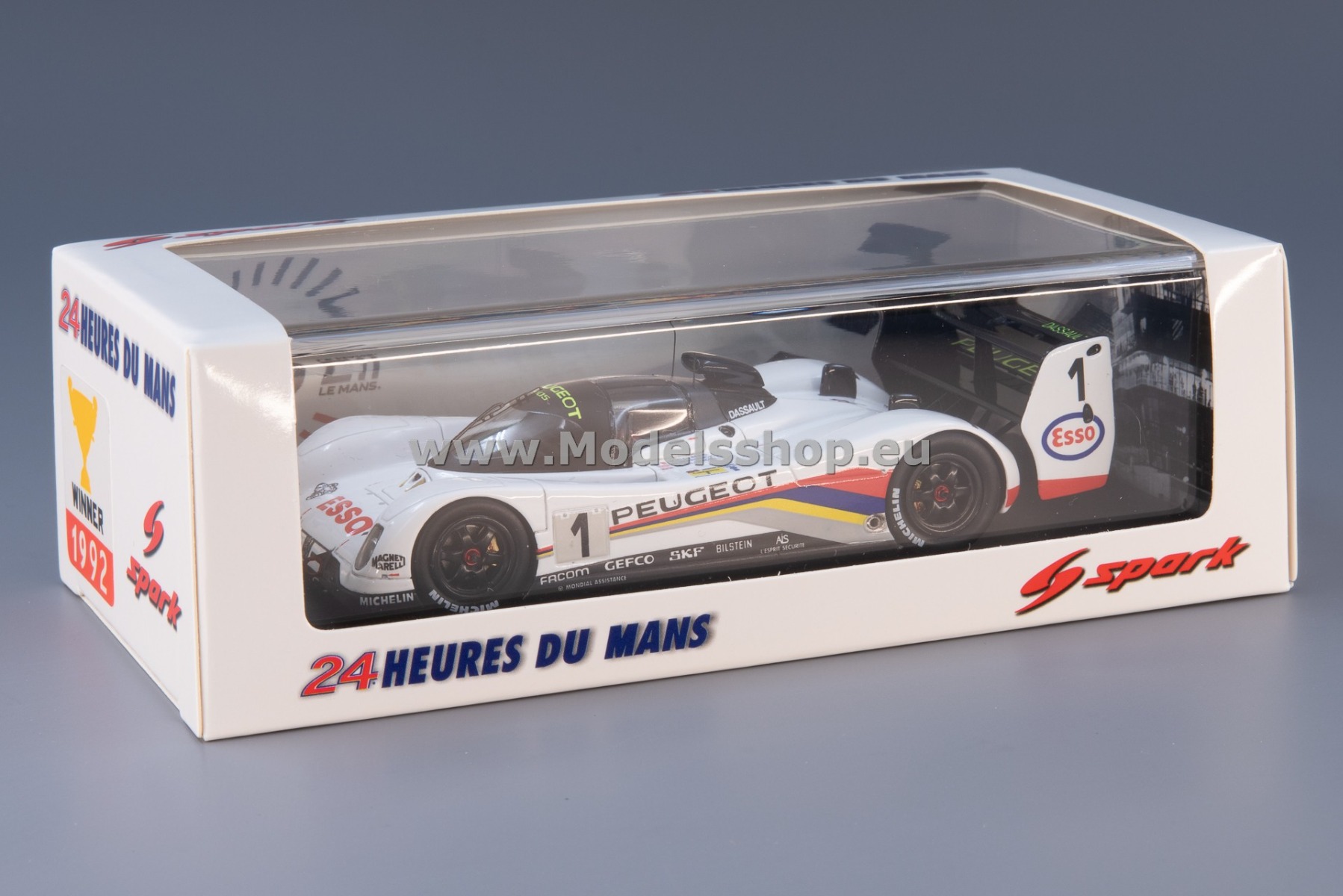 Spark 43LM92 Peugeot 905 No.1 Winner 24H Le Mans 1992 M