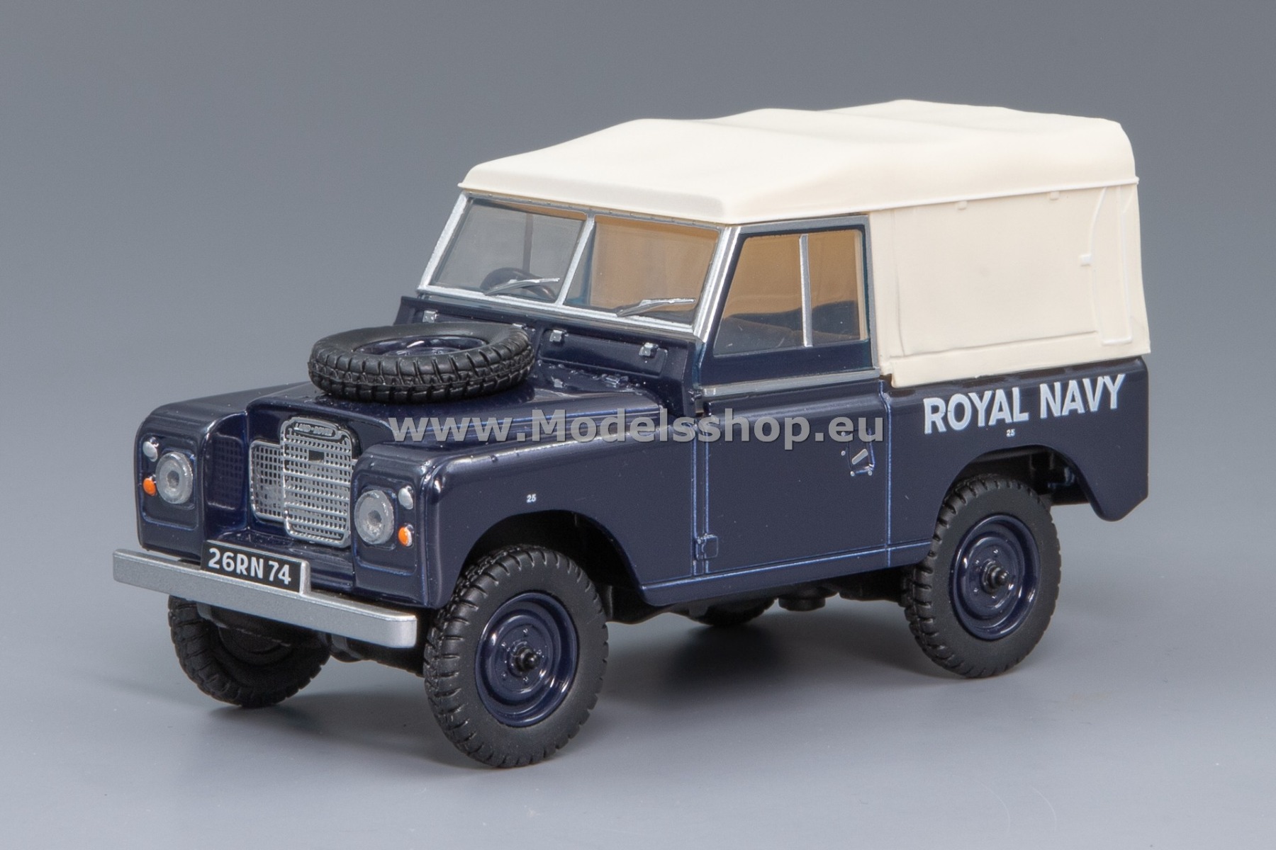 Land Rover series III SWB Canvas, RHD, Royal Navy