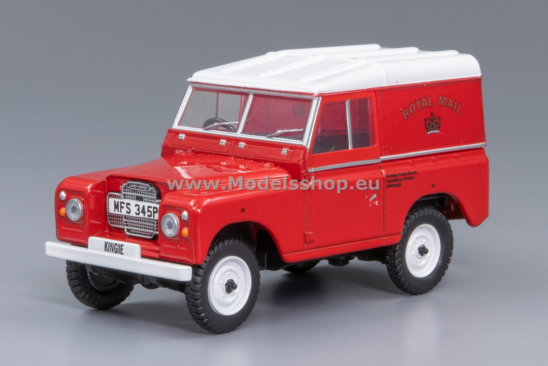 Land Rover series III, RHD, Royal Mail Post Bus /red/