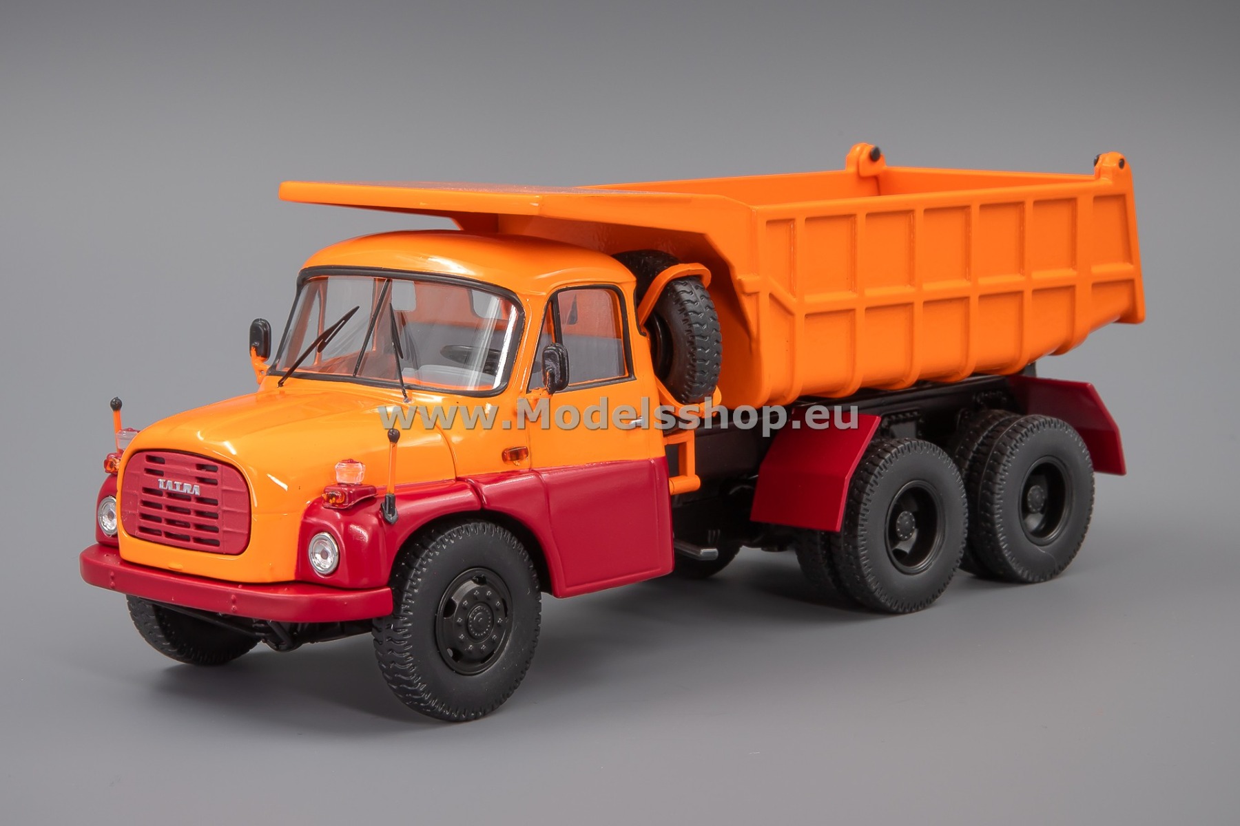 Schuco Tatra T148 6X6 Dumper truck /orange - red/