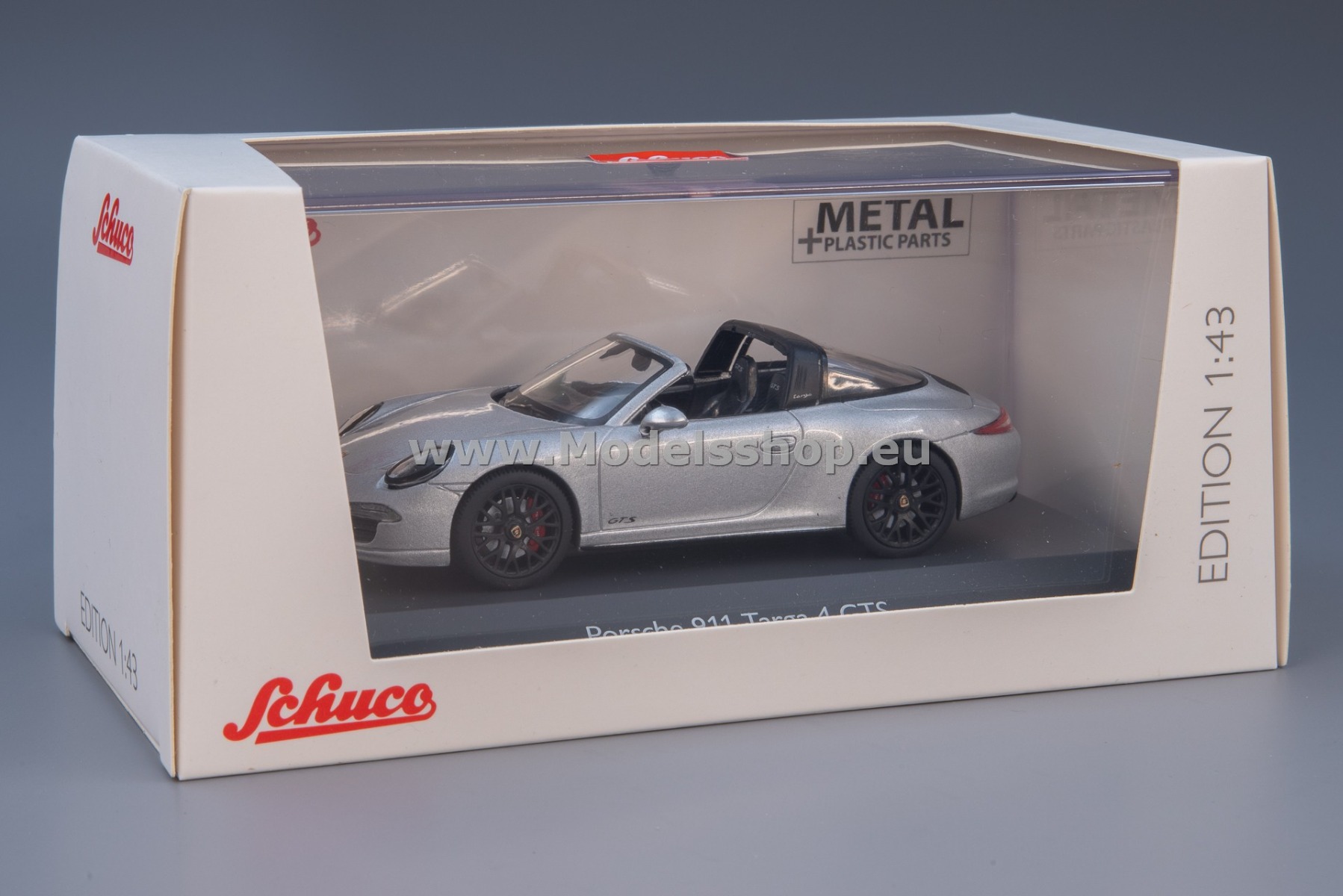 Porsche 911 Targa 4 GTS, 2014 /silver/