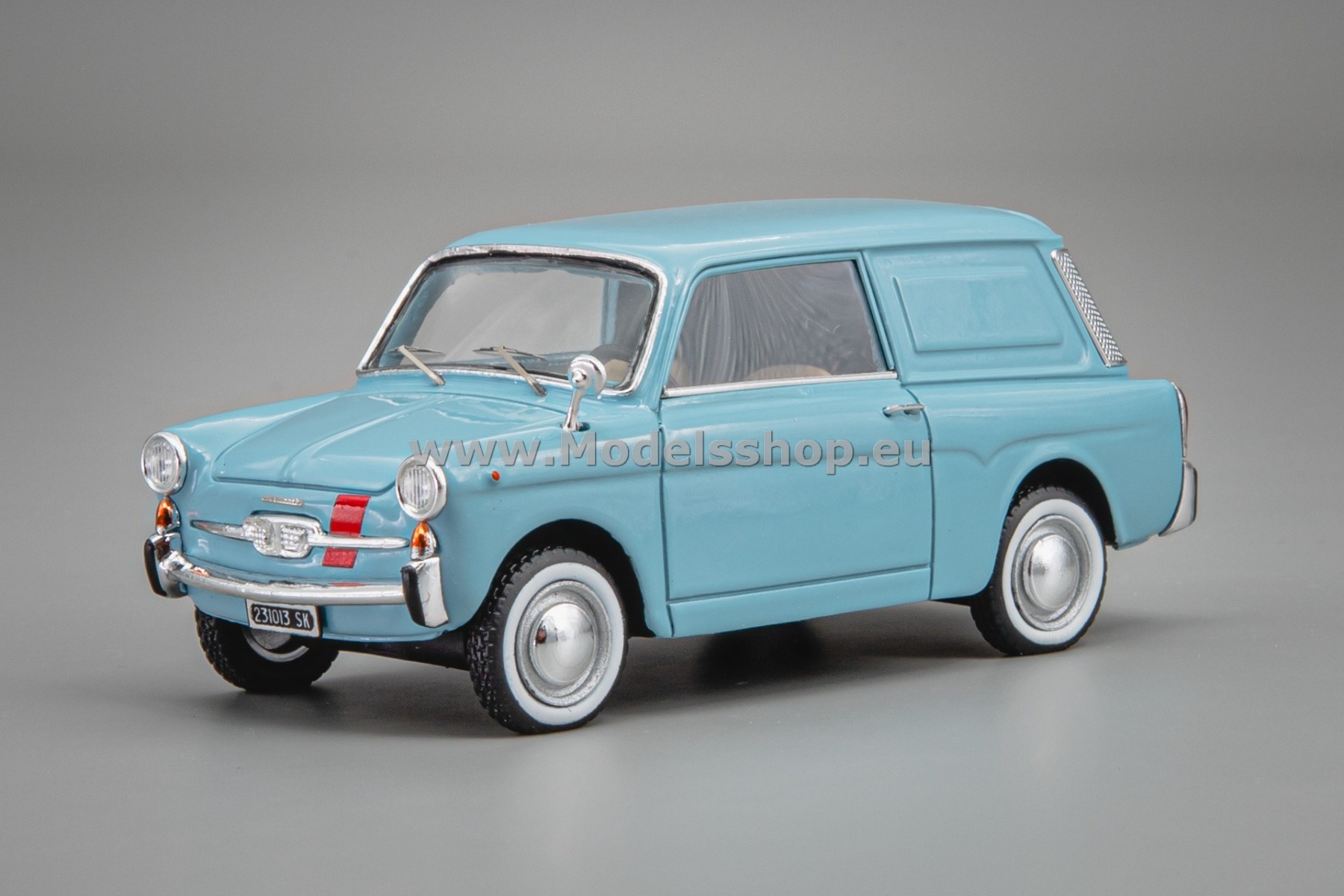 Schuco Autobianchi Bianchina Furgoncino (break), 1965 /light blue/ 450933500