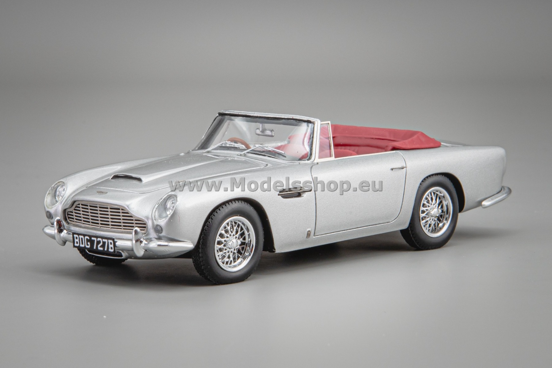 Schuco Martin DB5 Volante, Convertible (open), 1964 /silver/ 450935900