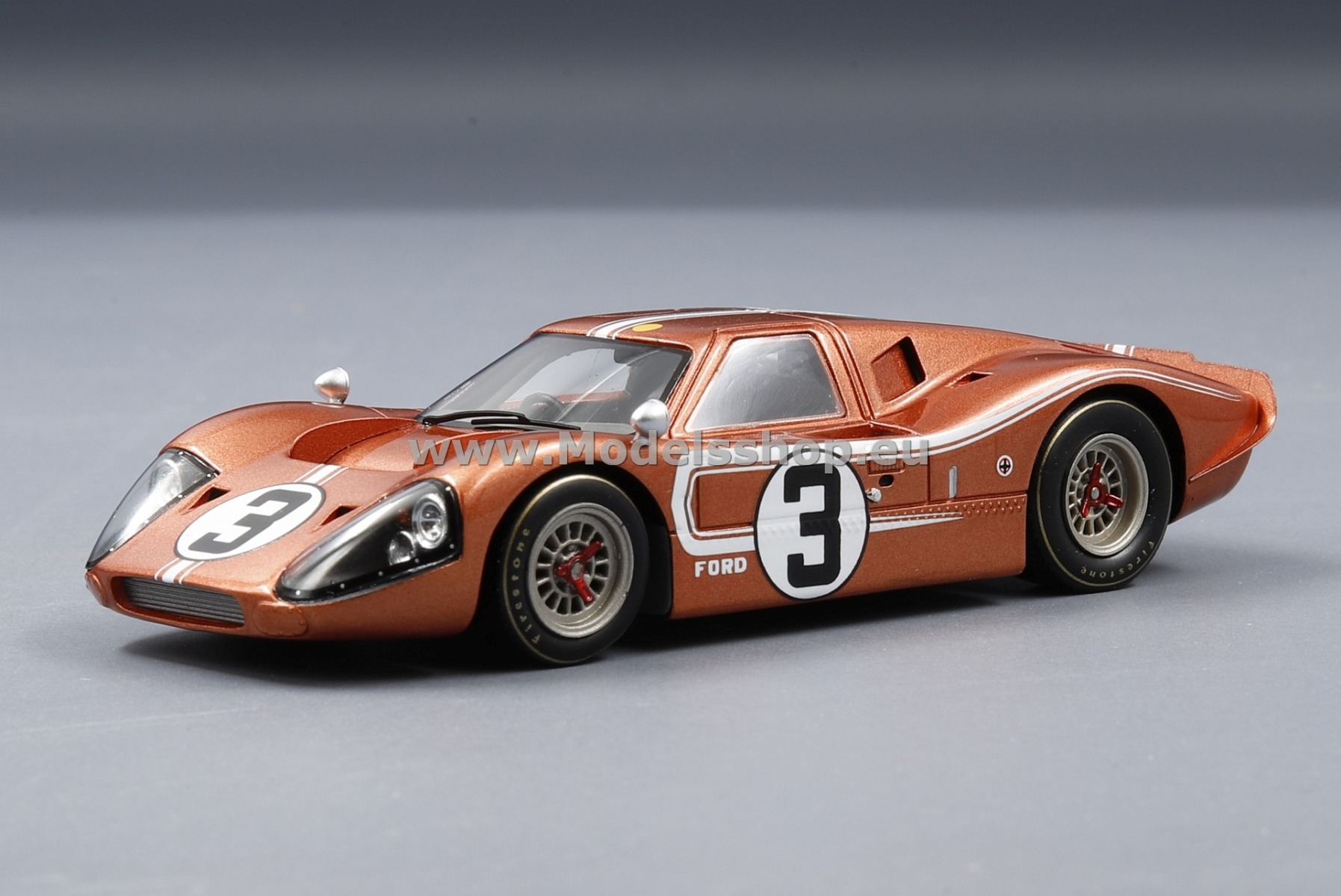 Spark S4543 Ford GT40 Mk IV No.3 24H Le Mans 1967 M. Andretti - L. Bianchi