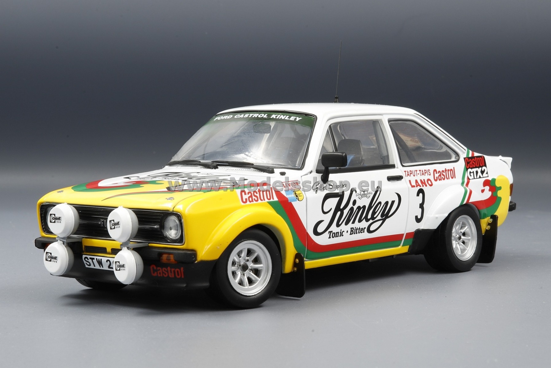 Ford Escort MKII RS1800, No.3, Kinley, Rally Ypern 1978 G.Staepelaere/F.Franssen