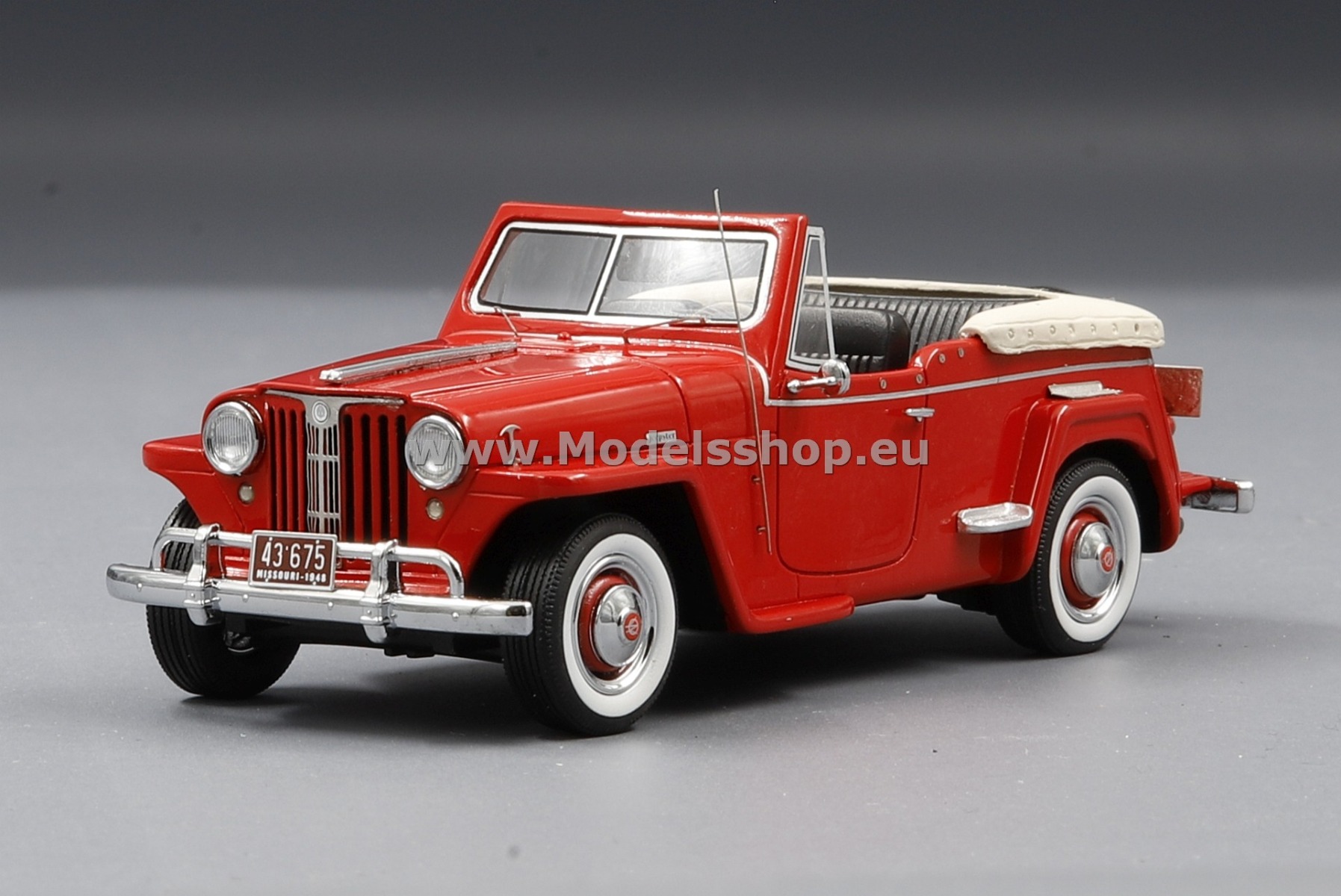 Willys Jeepster, 1948 /red/