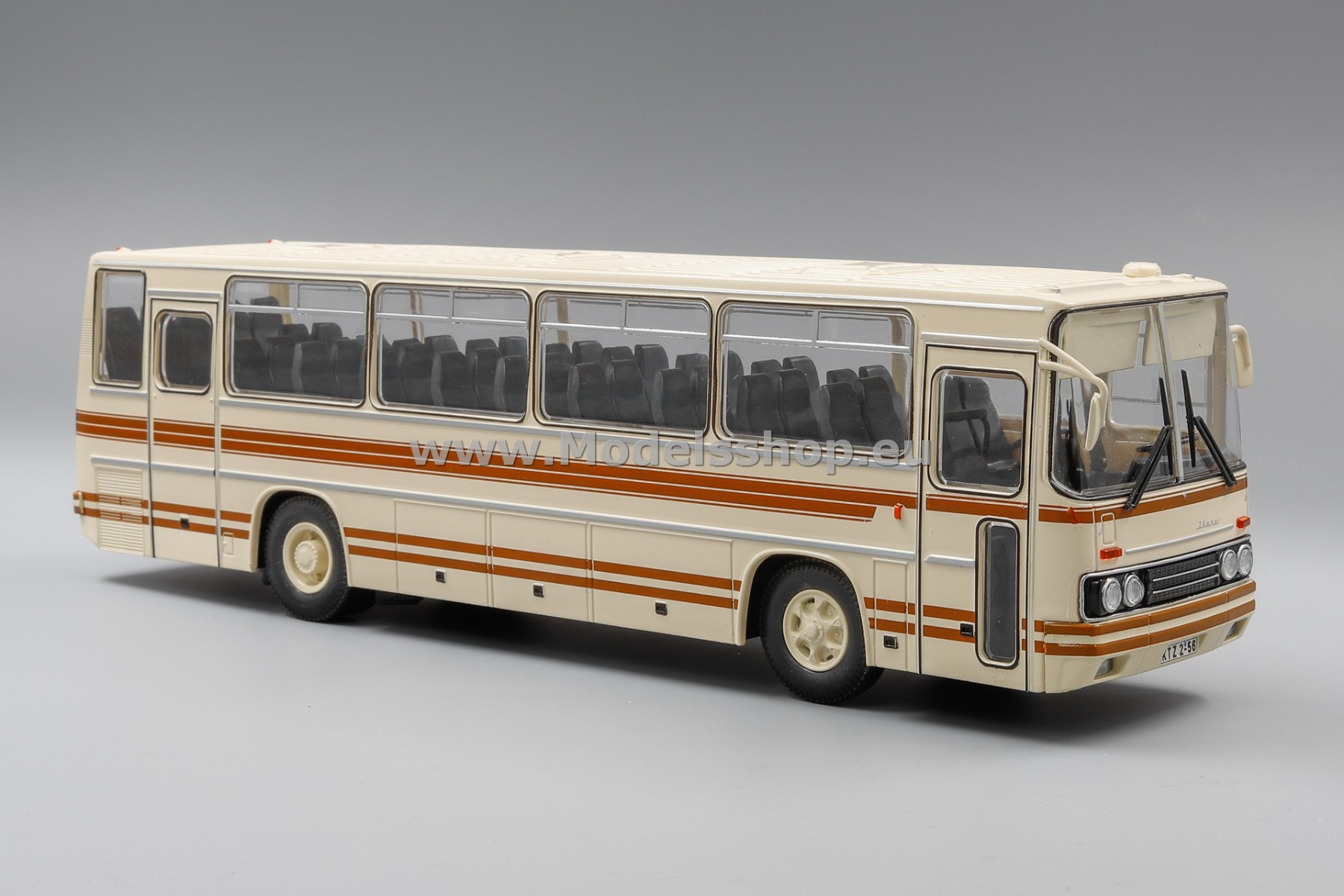 Ikarus 256, bus /beige - brown/
