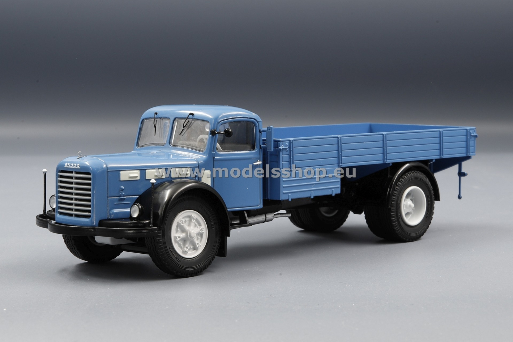 Skoda 706 R flatbed, 1952 /blue - black/