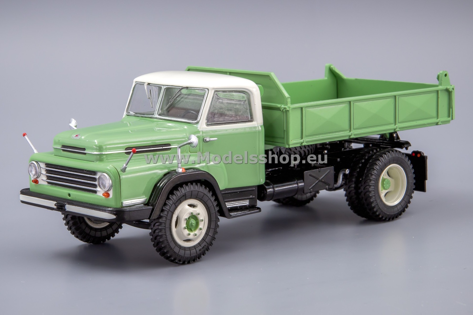 PCL47173 Csepel D-450 dump truck /light green/