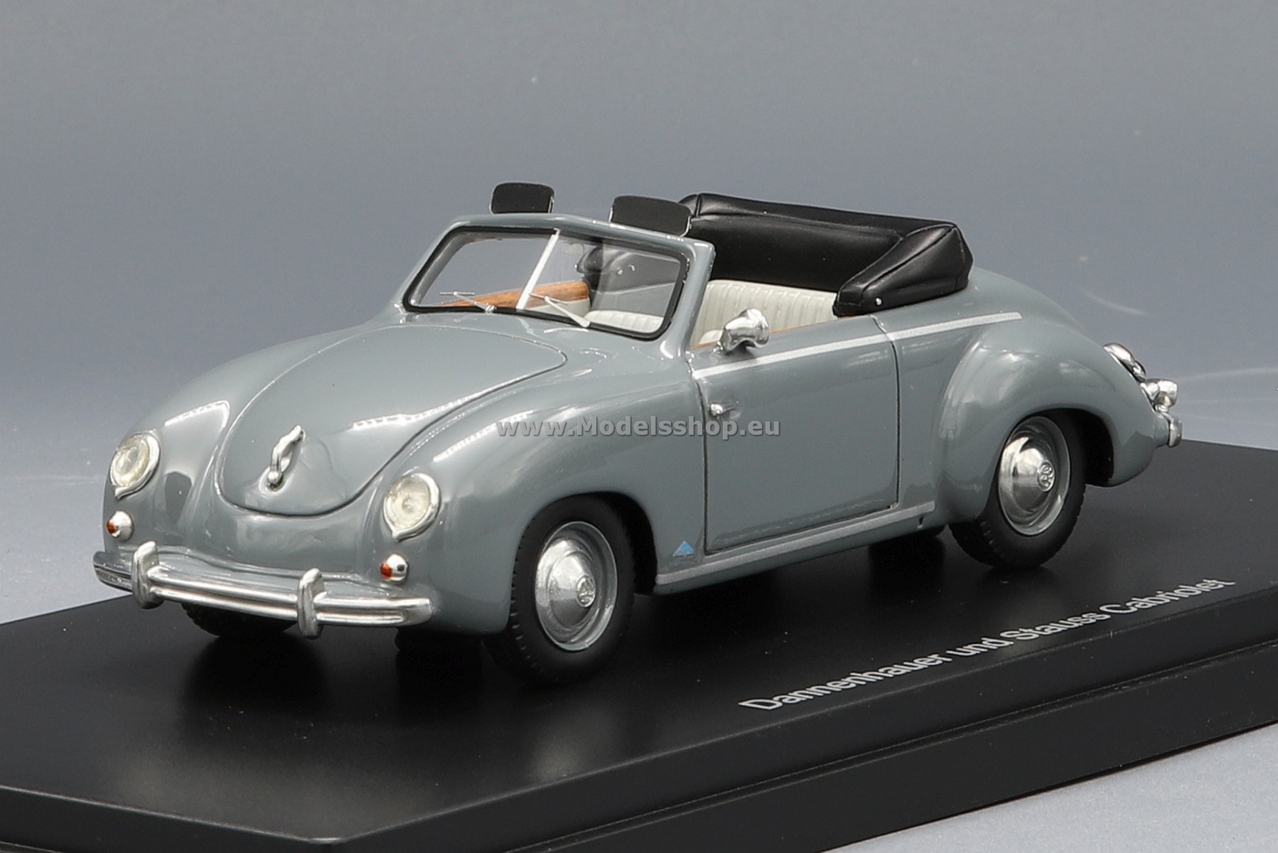 Volkswagen Dannenhauer und Stauss Cabriolet, 1951 /grey/