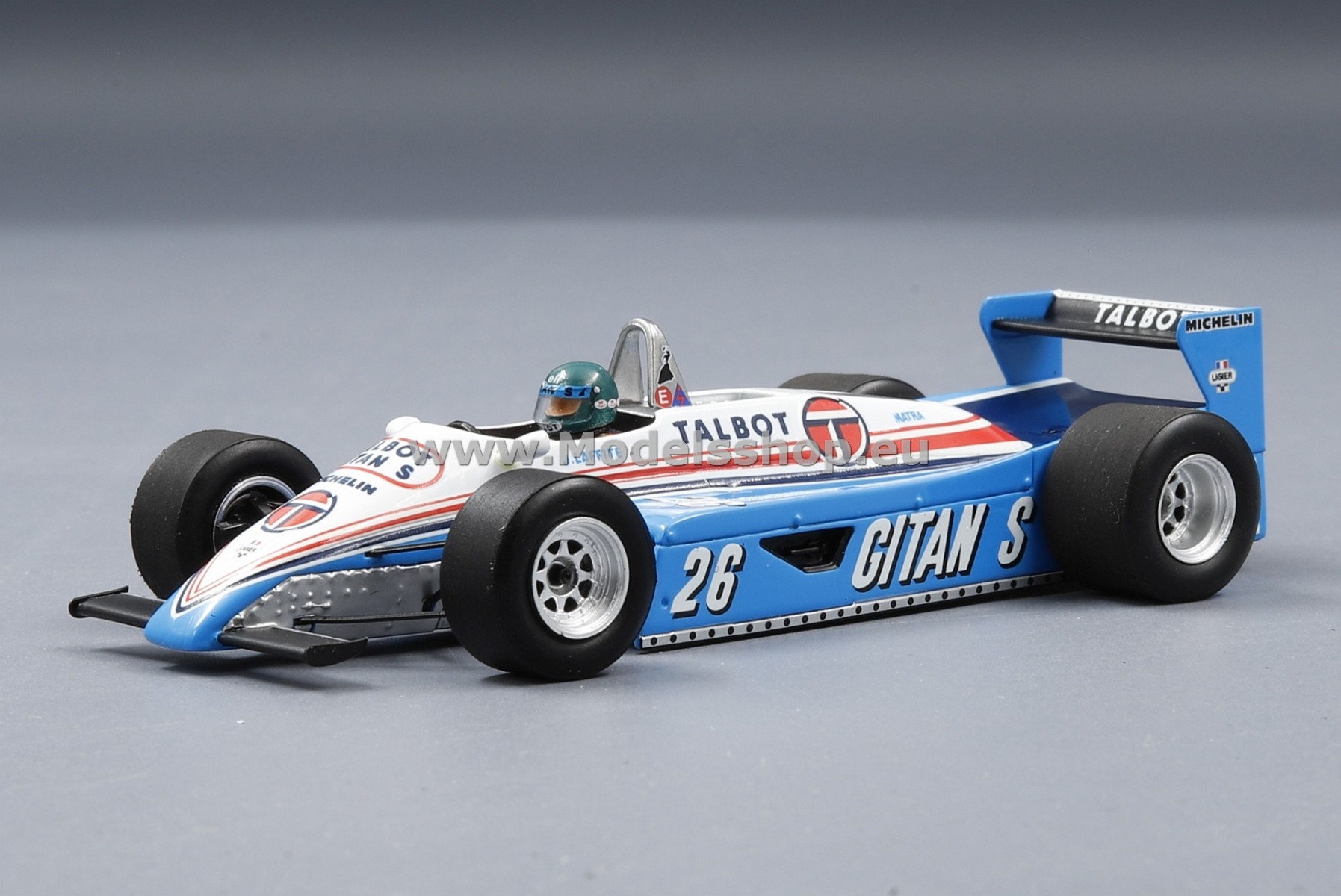 Ligier JS19 No.26 Monaco GP 1982 Jacques Laffite