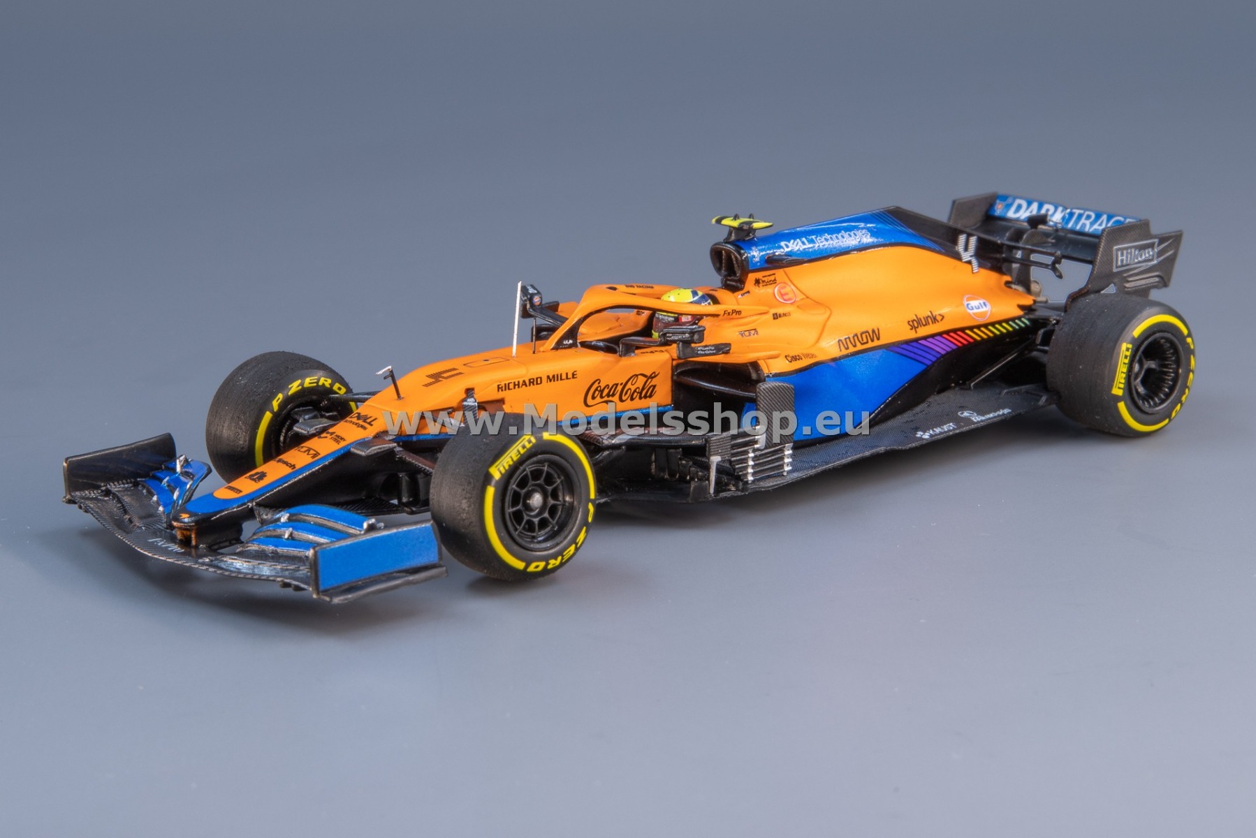 Minichamps 537214304 Mclaren F1 Team MCL35M - Bahrain GP 2021 - Lando Norris