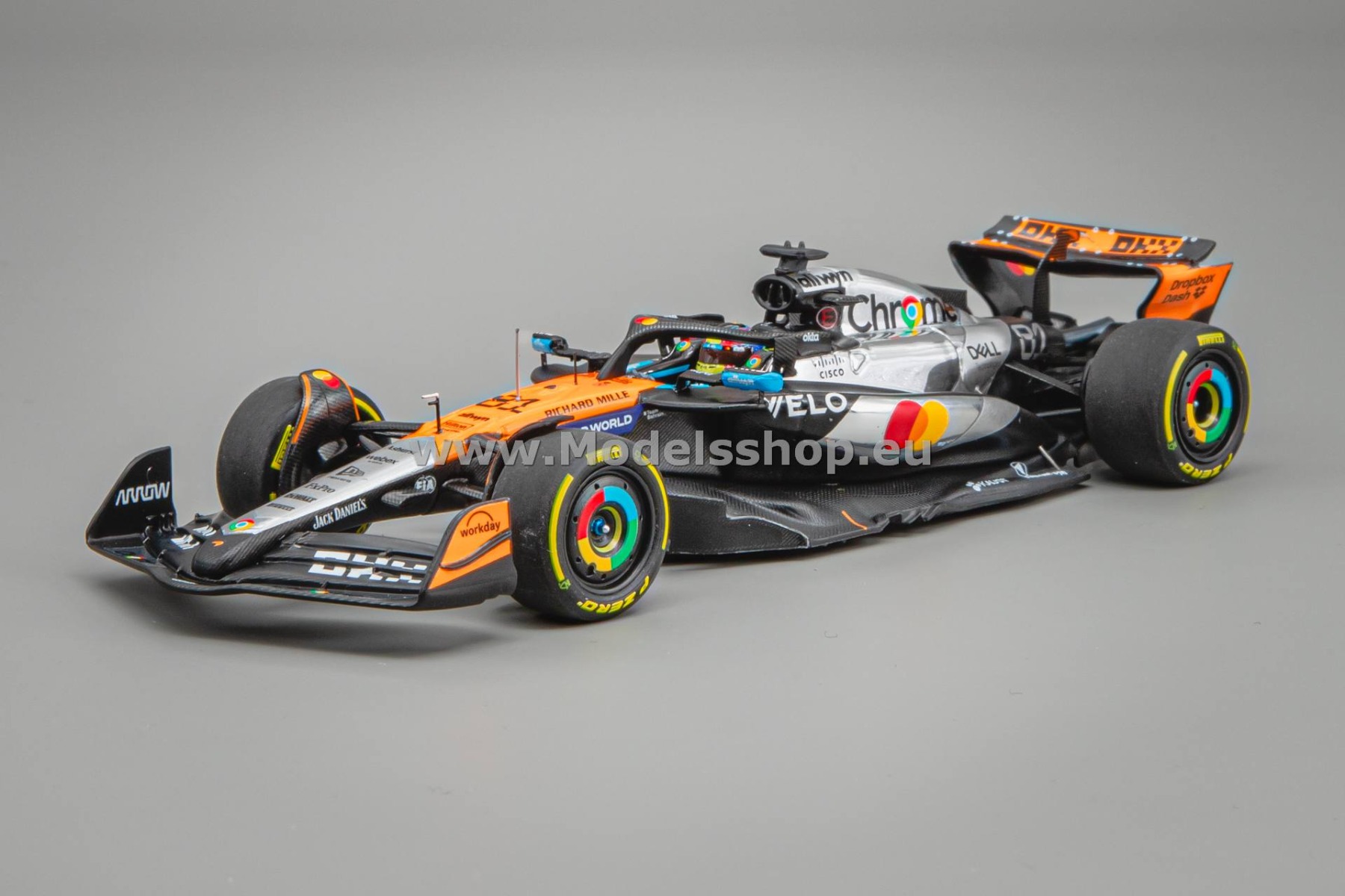 Minichamps 537255481 McLaren MCL39 F1, No. 81, Formula 1, 2nd British GP (Silverstone) 2025, O.Piastri