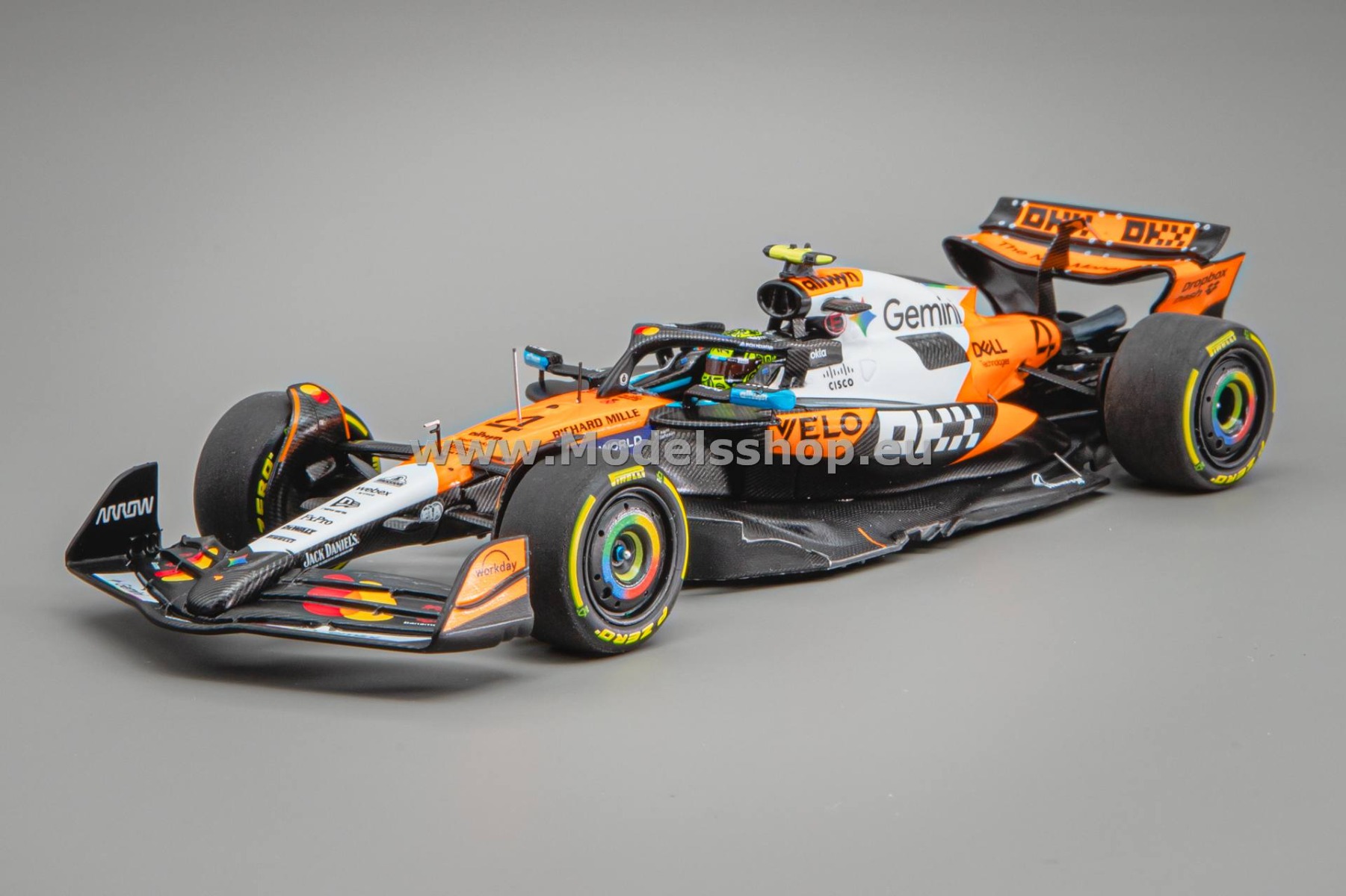 Minichamps 537256204 McLaren MCL39 F1, No.4, Formula1 Winner Mexico GP 2025, L. Norris