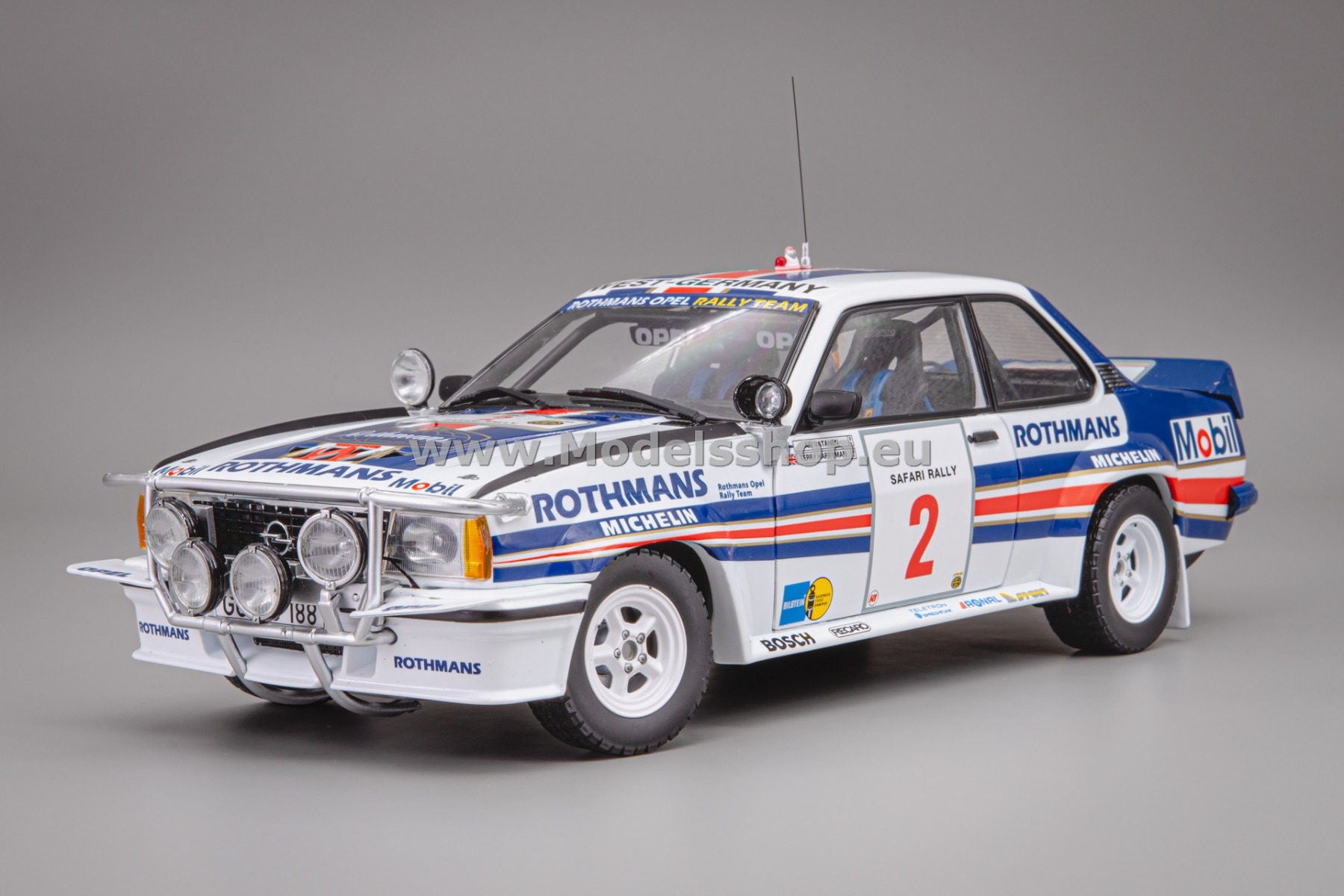 Sunstar 5453 Opel Ascona 400, No.2, Safari Rally 1983, A.Vatanen - T.Harryman