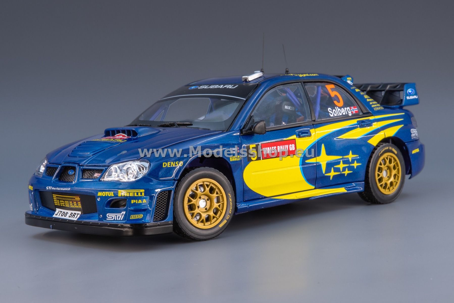 Subaru Impreza WRC06, No.5, Rallye WM, Rallye Great Britain 2006, P.Solberg/P.Mills (w/o. showcase)