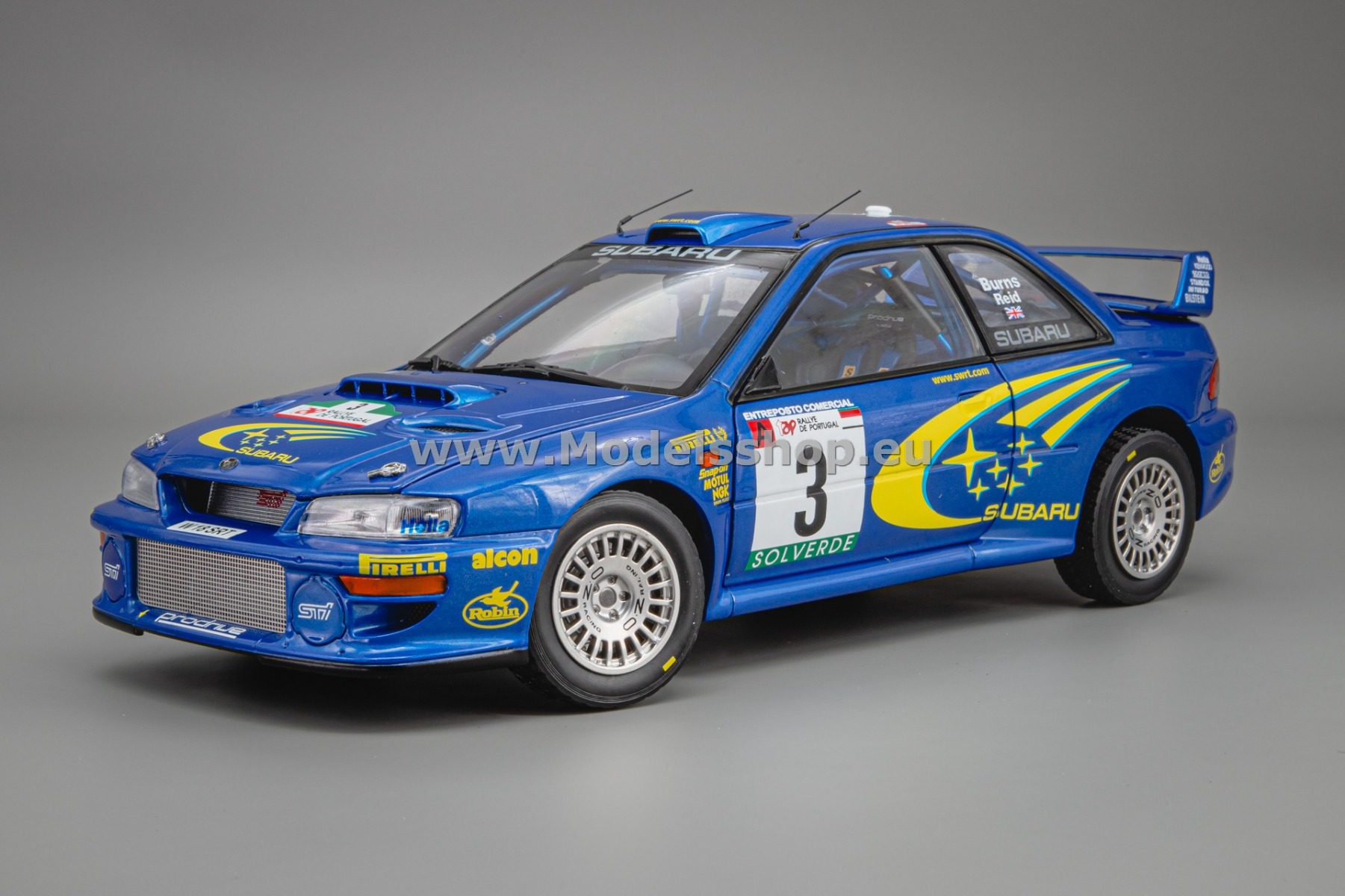 Subaru Impreza S6 WRC, No.3, Rallye WM, Rallye Portugal, 2000 R.Burns/R.Reid