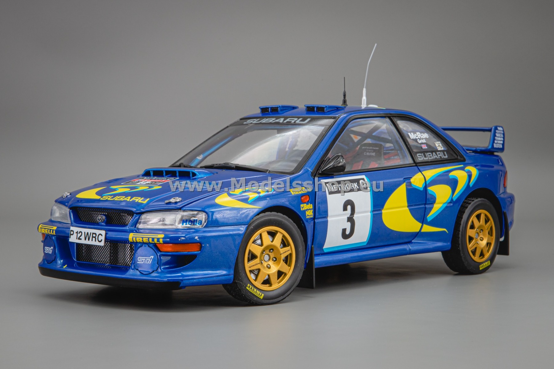 Subaru Impreza S5 WRC, No.3, Rallye WM, RAC Rallye, 2000 C.McRae/N.Grist
