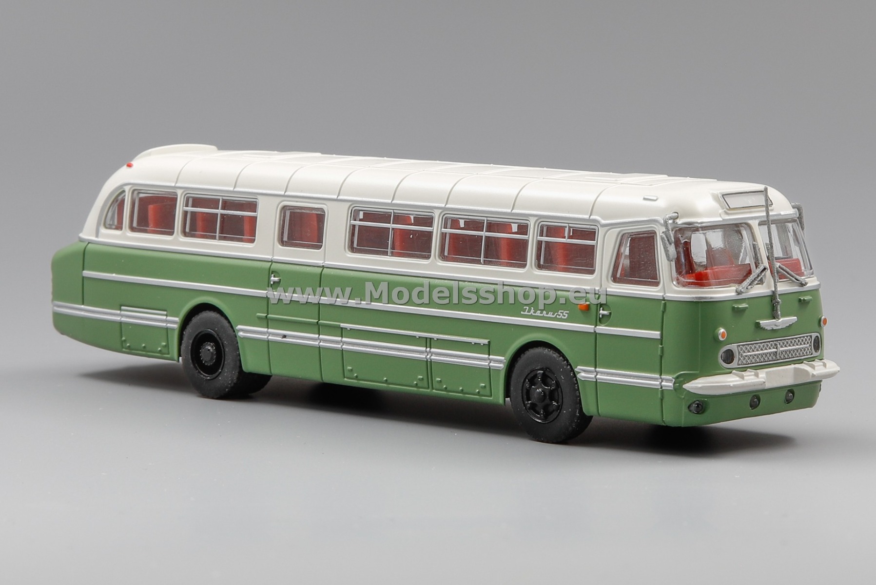 Ikarus 55 travel bus / coach, 1968 /white - green/