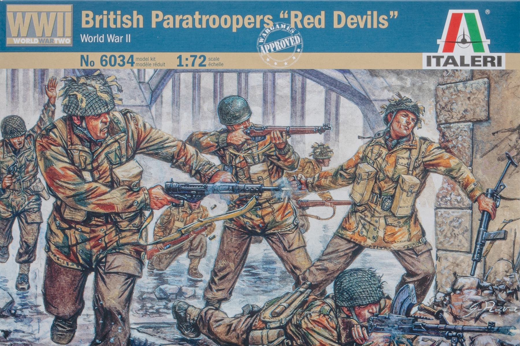 Italeri IT6034 British Paratroopers 