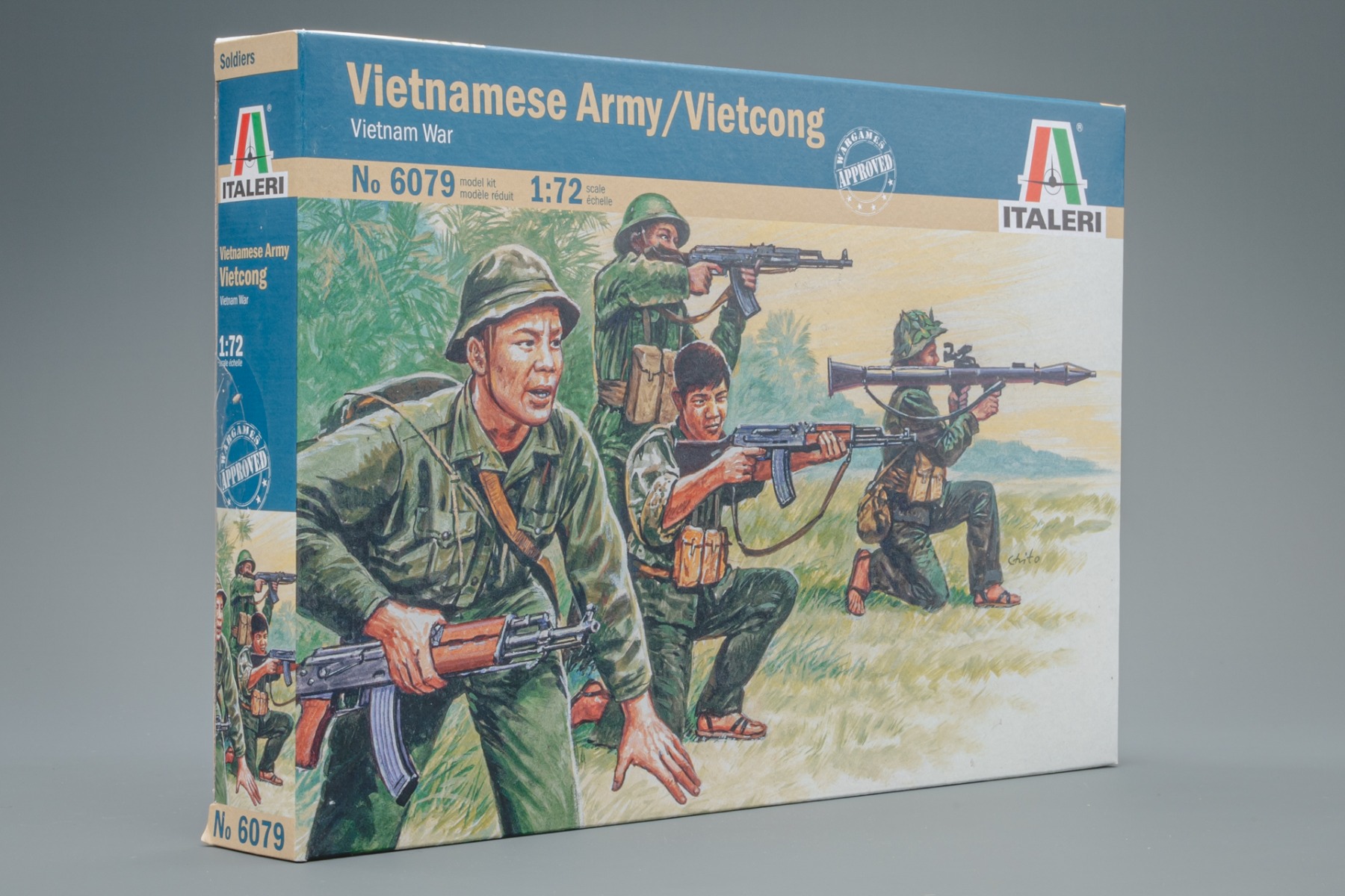 Maquette Figurine Vietcongs Italeri I6079 Echelle 1:72 - Jouet pour
