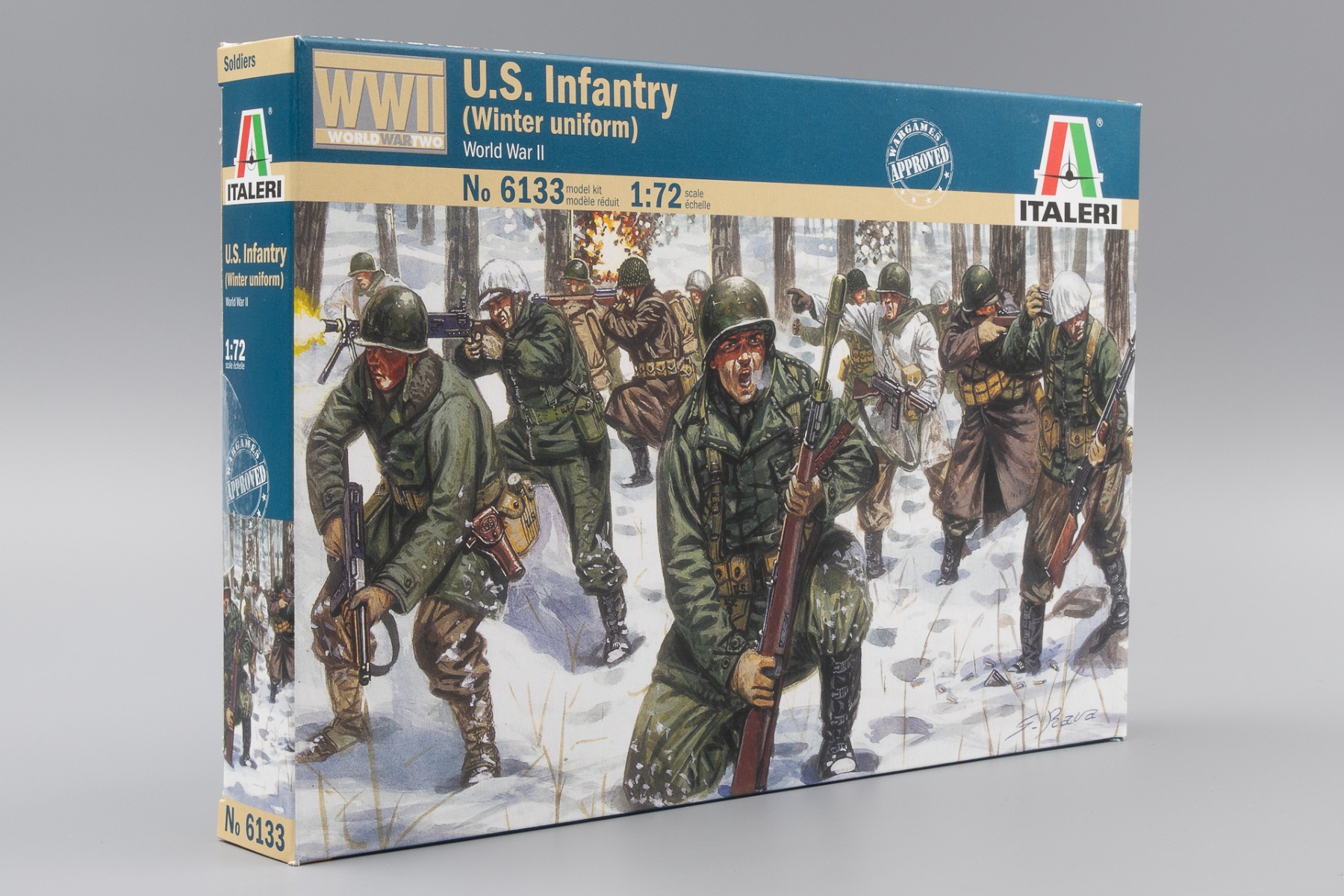 ITALERI - MAQUETTE à peindre - Infanterie allemande (uniforme d'hiver ITALERI - MAQUETTE à peindre - Infanterie allemande (uniforme d'hiver