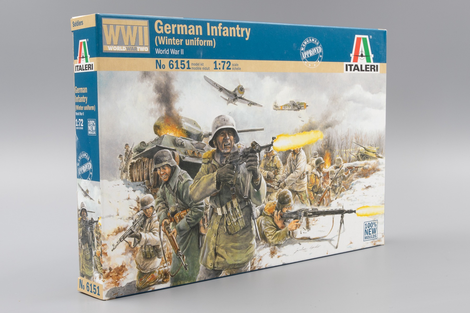 ITALERI 15601 Figurine Infanterie Allemande Seconde guerre mondiale 1/56 ITALERI 15601 Figurine Infanterie Allemande Seconde guerre mondiale 1/56