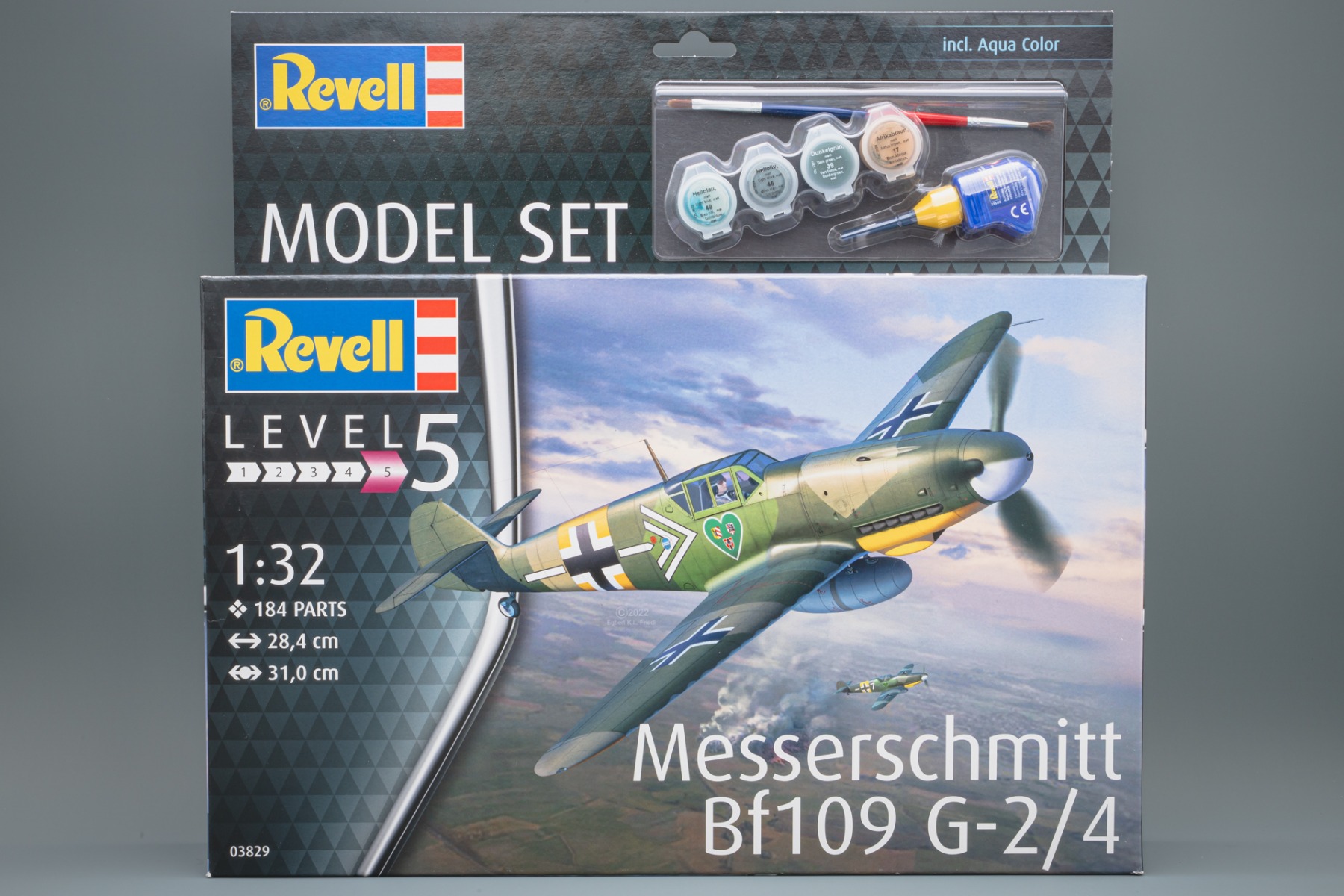 Revell RE63829 Messerschmitt Bf109 G-2/4, model set