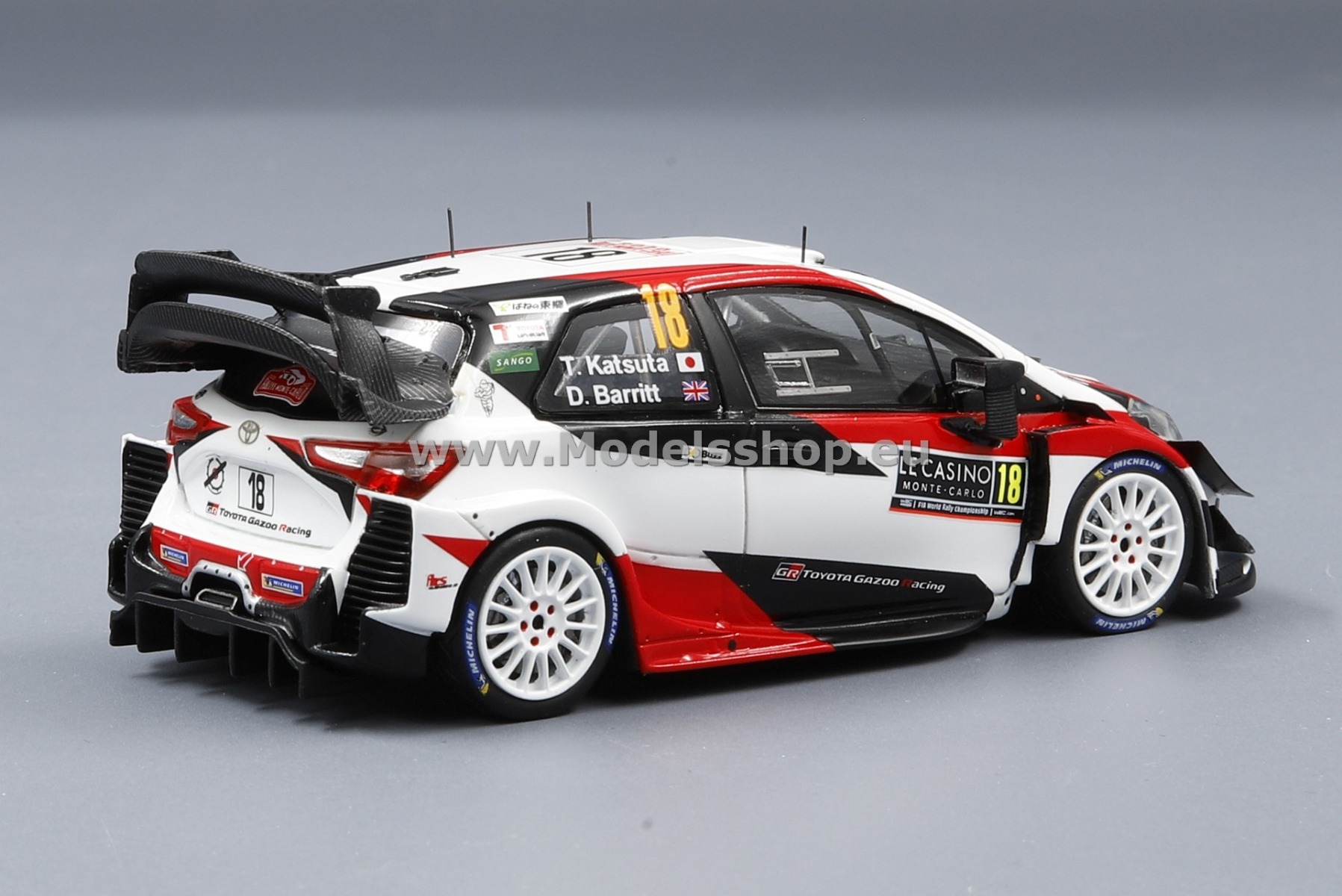 Yaris WRC 2018 Monte Carlo サイン入り Amazon.co.jp: タナックマキネン直筆サイン入り 143 トヨタ ヤリス WRC