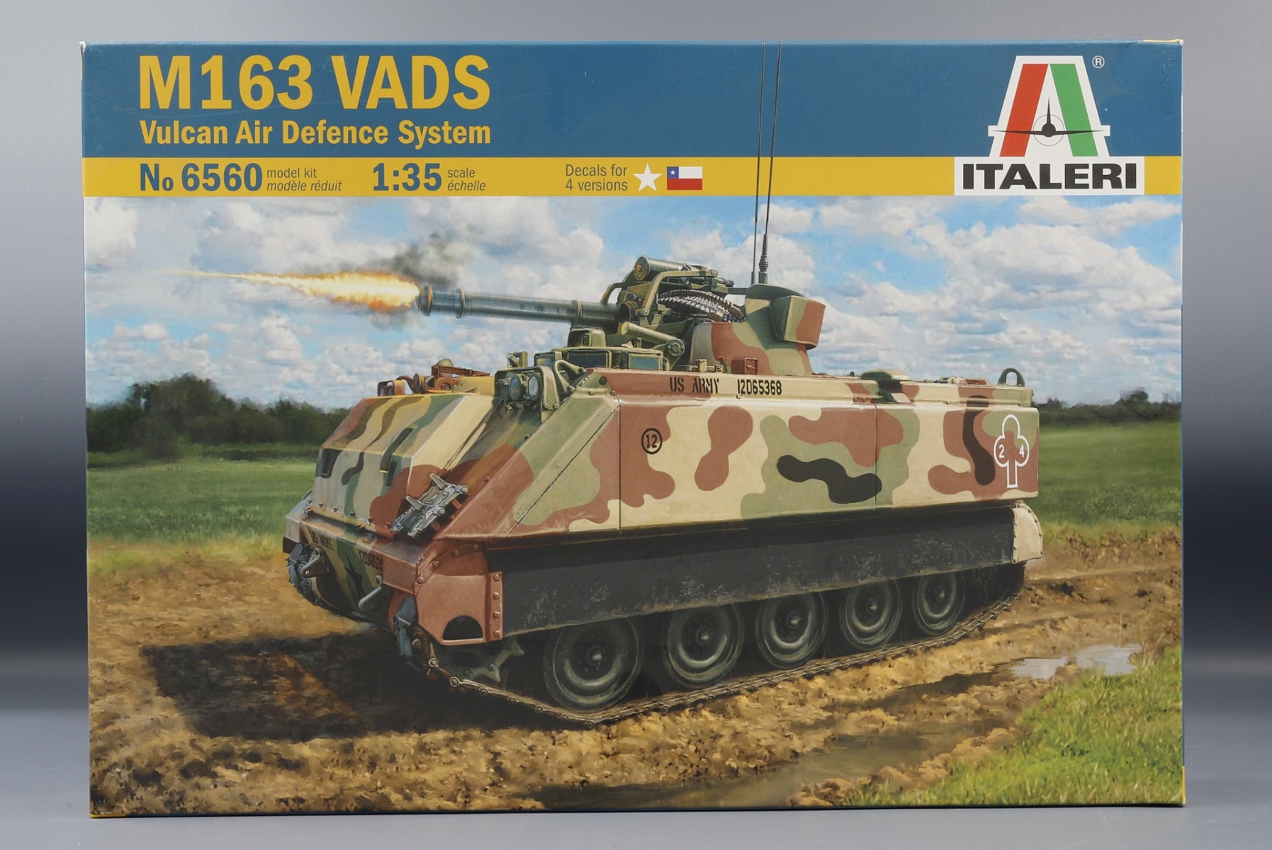 Italeri IT6560 M163 VADS Vulcan Air Defence System SPAAG