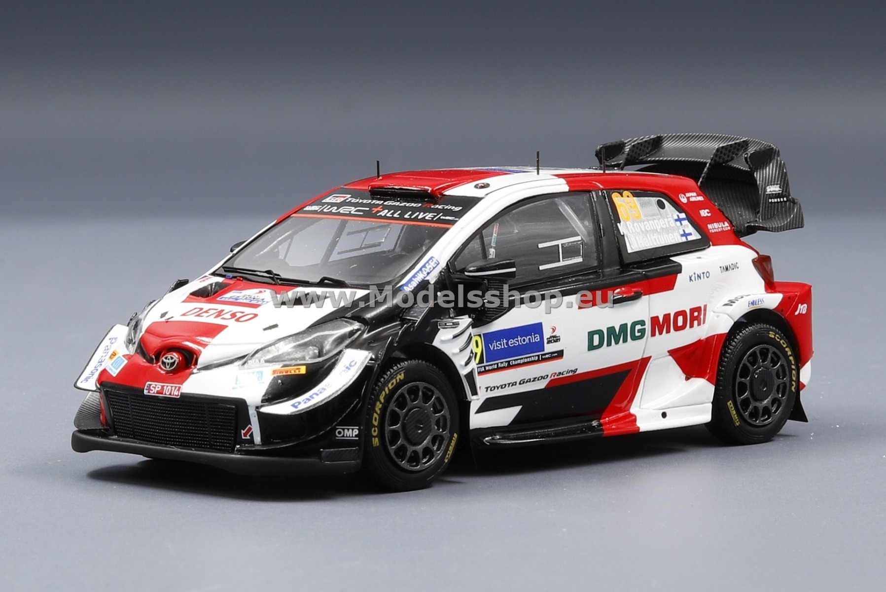 TOYOTA Yaris WRC No.1 Winner Rally Monza 2021 WRC Champions TOYOTA Yaris WRC No.1 Winner Rally Monza 2021 WRC Champions