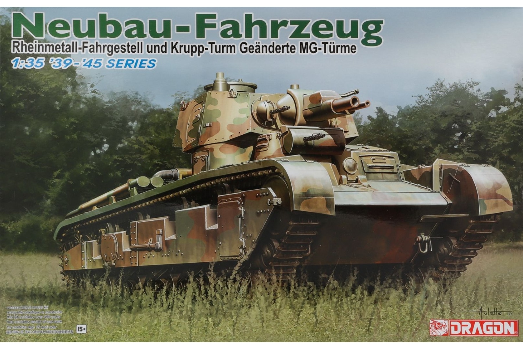 Dragon DRA06968 WWII German Neubau-Fahrzeug Nr.2