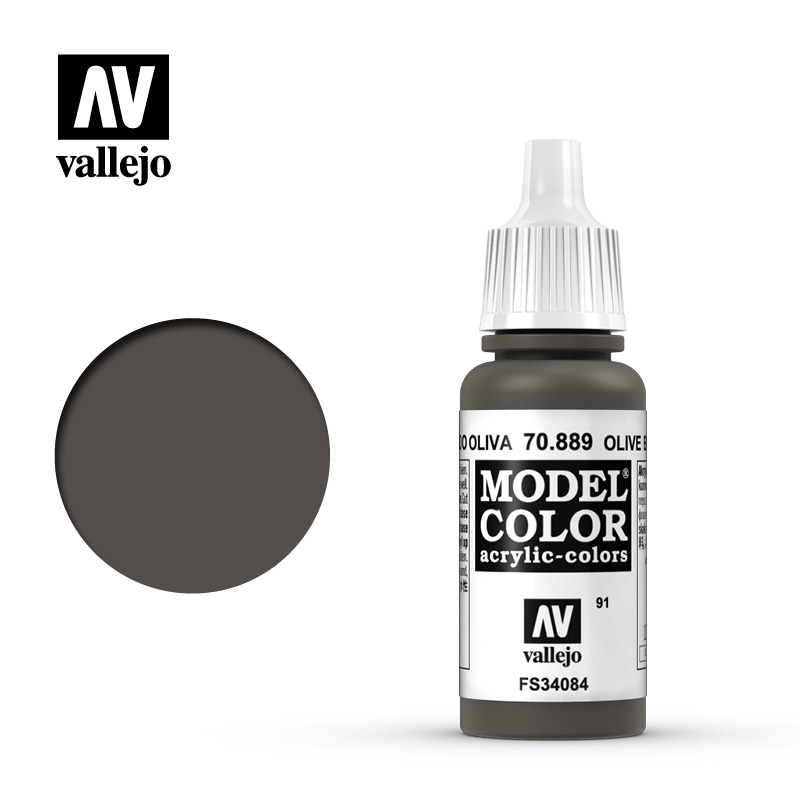 Olive Brown mat 17ml Vallejo Model Color 70889