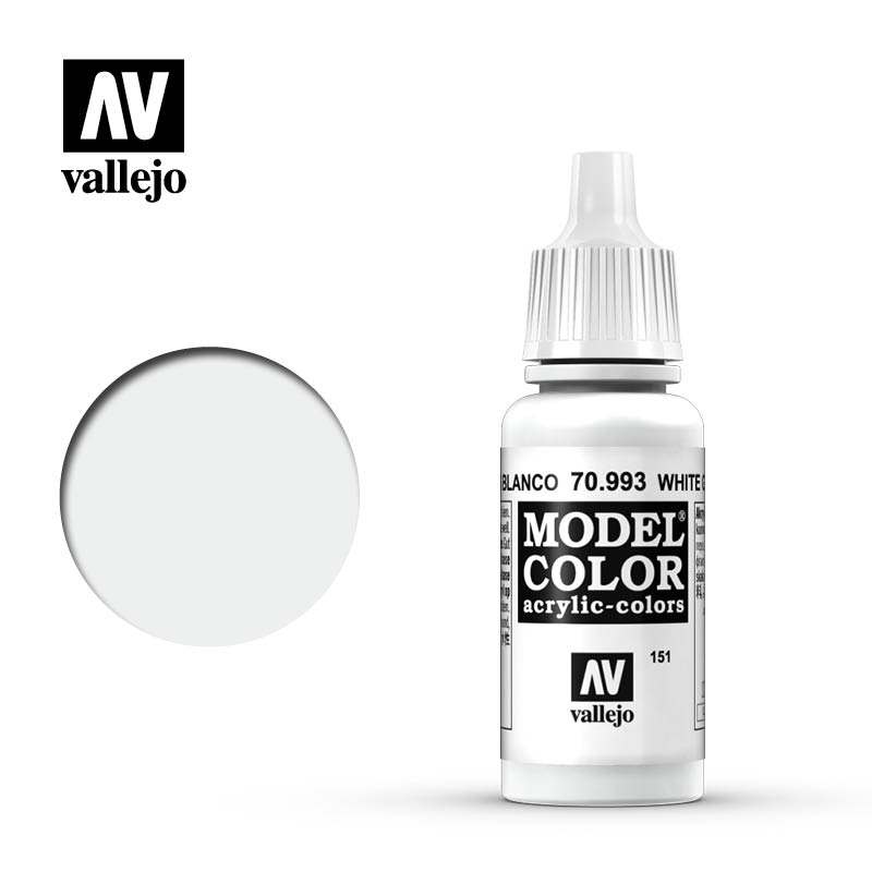 White Grey mat 17ml Vallejo Model Color 70993